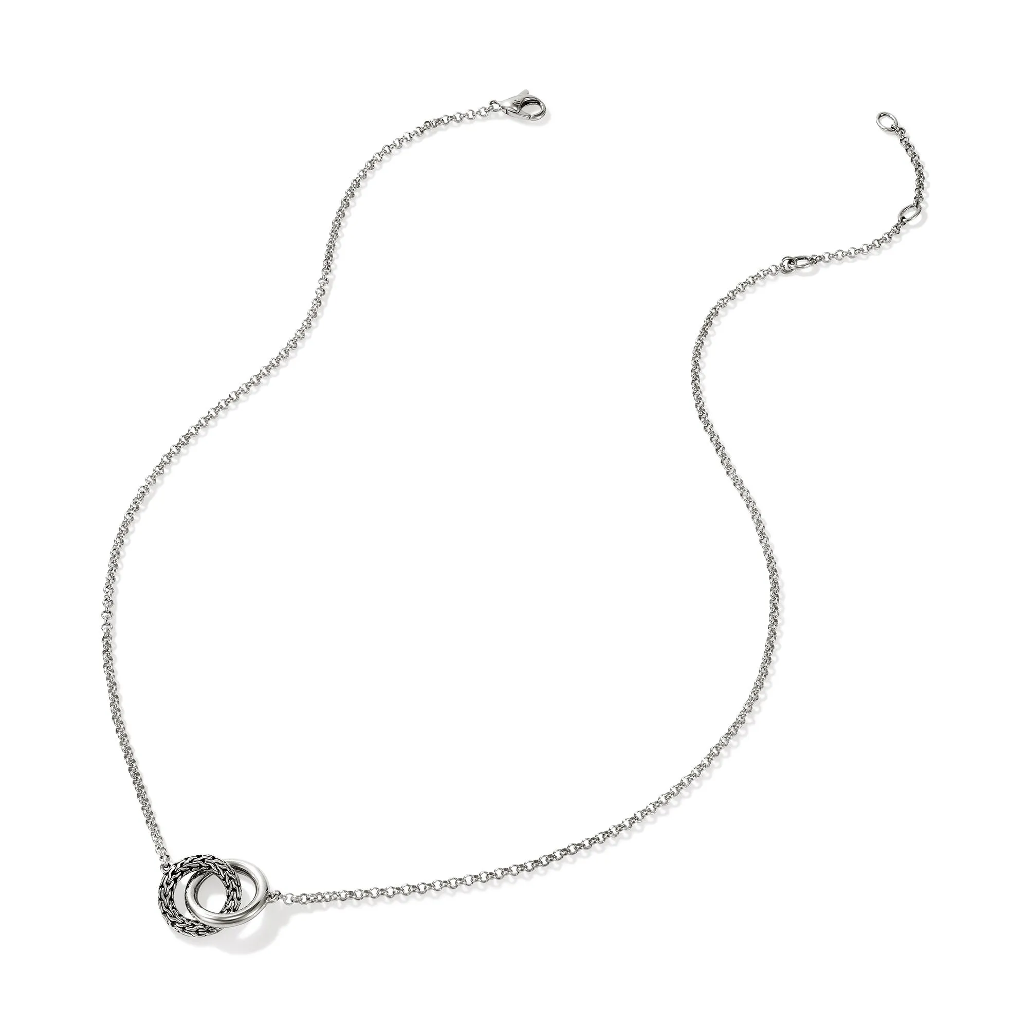 JH Essential Linked Necklace, Sterling Silver, 2MM|NB98707 sold by John Hardy product image thumbnail 3