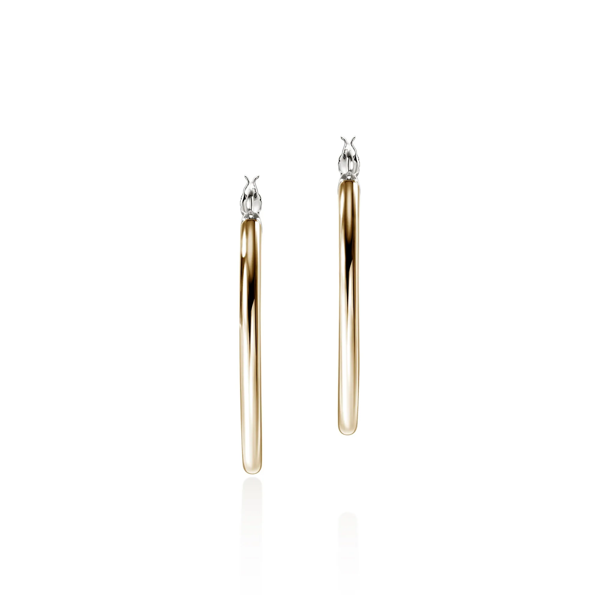JH Essential Hoop Earring, Gold, Sterling Silver, 34.5MM|EZZ98711 sold by John Hardy