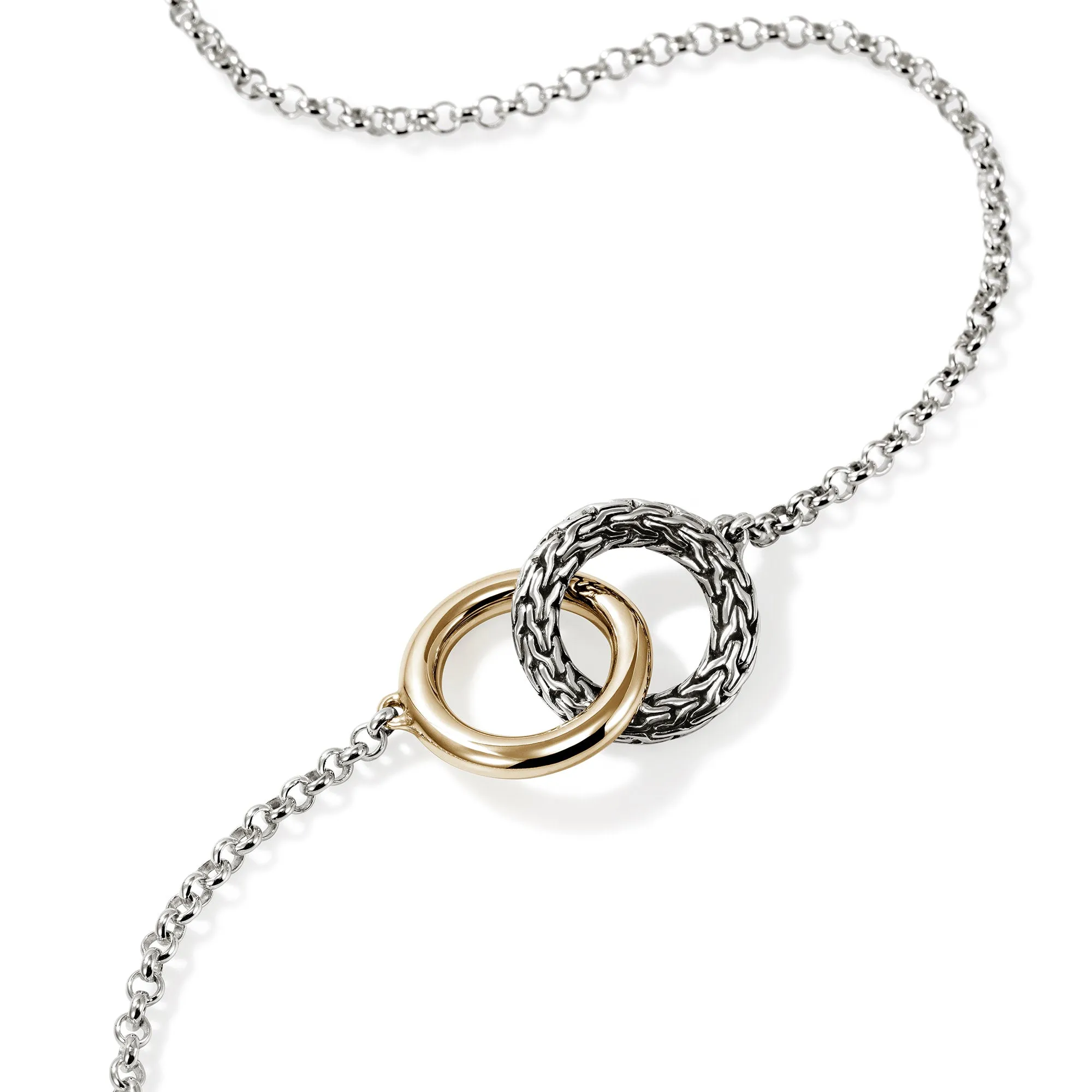 JH Essential Linked Necklace, Gold, Sterling Silver, 2MM|NZZ98707 sold by John Hardy product image thumbnail 2