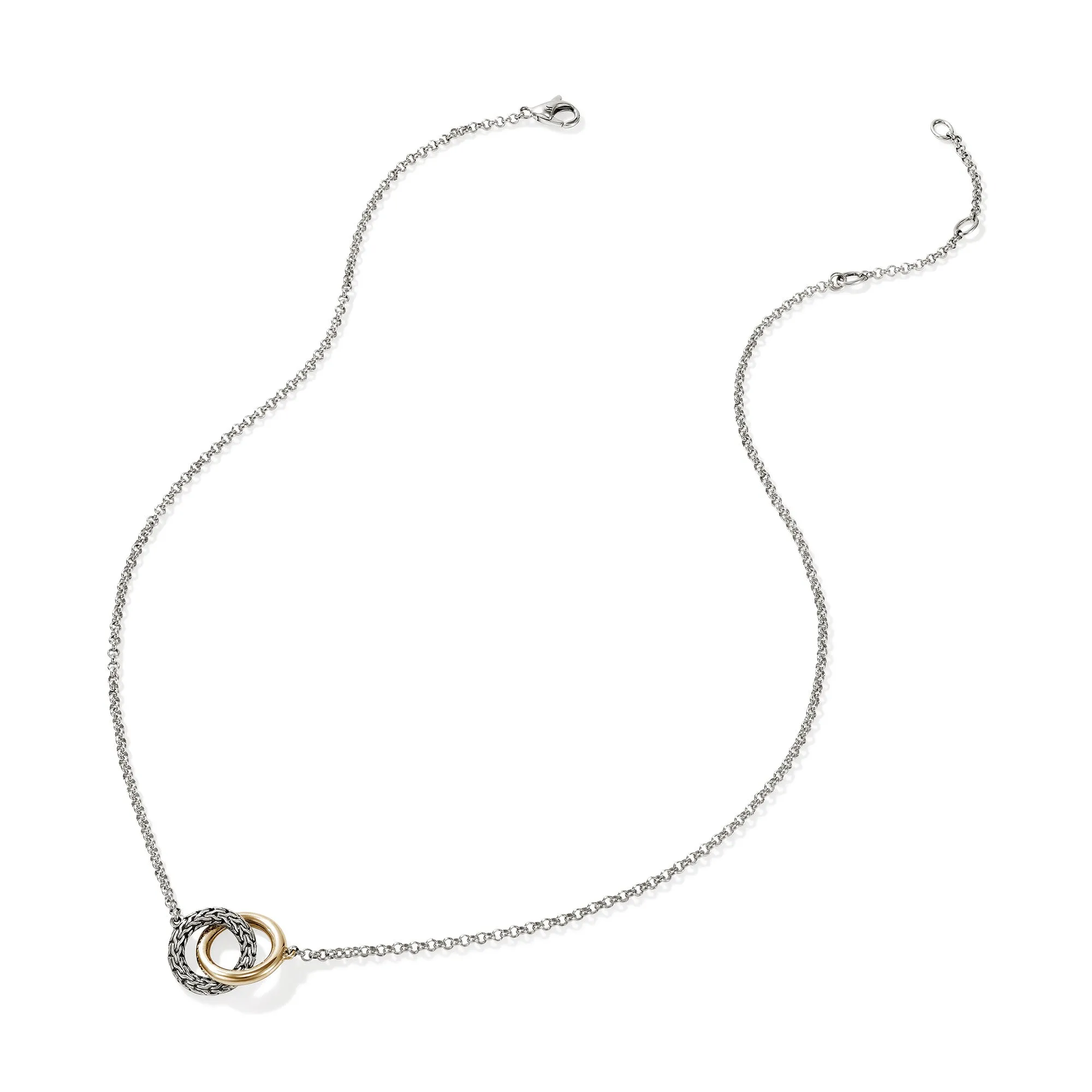 JH Essential Linked Necklace, Gold, Sterling Silver, 2MM|NZZ98707 sold by John Hardy product image thumbnail 3