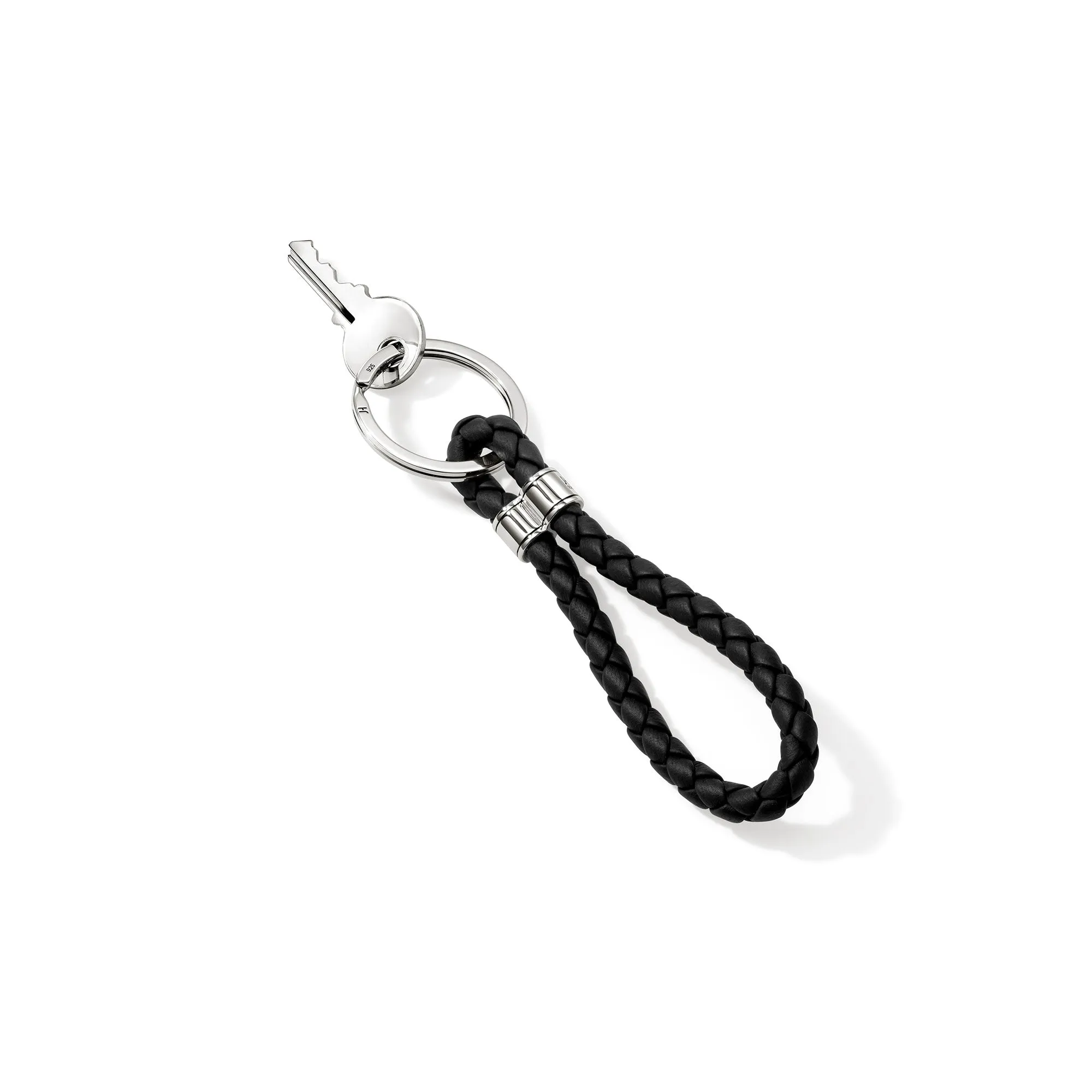 JH Key Chain, Sterling Silver, Leather|KB986944BL sold by John Hardy product image thumbnail 3