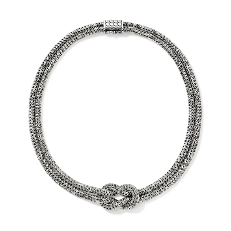 Love Knot Necklace, Sterling Silver, 10MM|NB98778 sold by John Hardy
