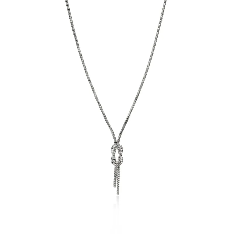 Love Knot Y Necklace, Sterling Silver, 1.8MM|NB98683 sold by John Hardy