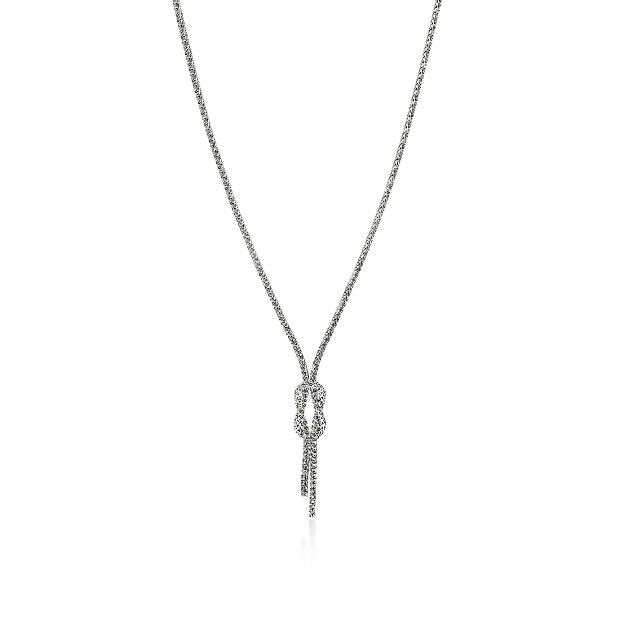 Love Knot Y Necklace, Sterling Silver, 1.8MM|NB98683 sold by John Hardy