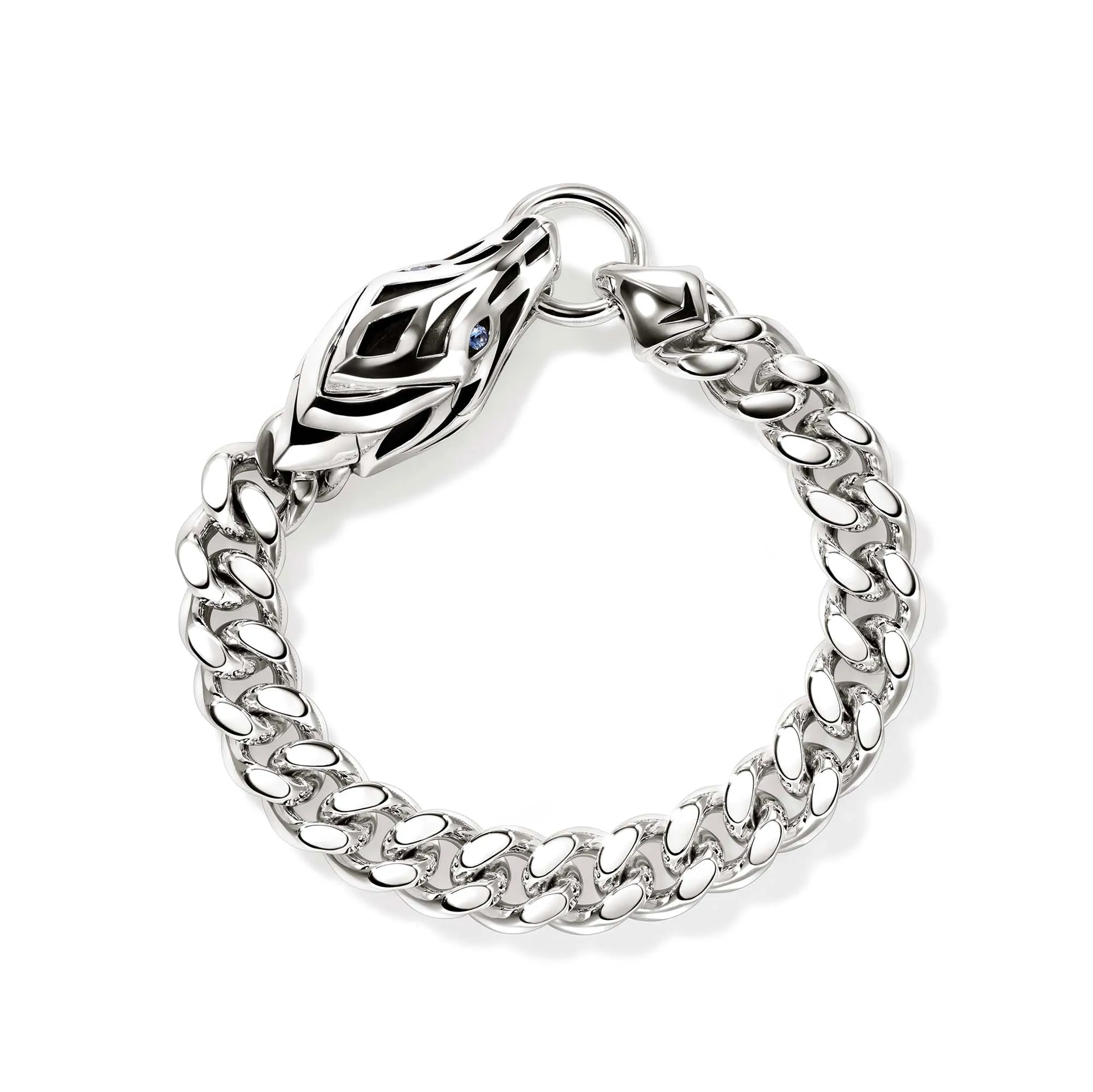 Naga Bracelet, Sterling Silver, Blue Sapphire, 11MM|BUS603591BSP sold by John Hardy product image thumbnail 4