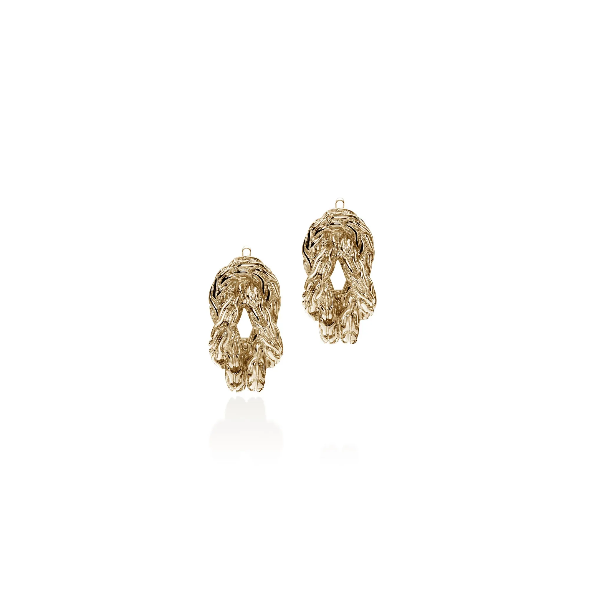 Love Knot Hoop Earring, Gold, 13MM|EGG98782 sold by John Hardy