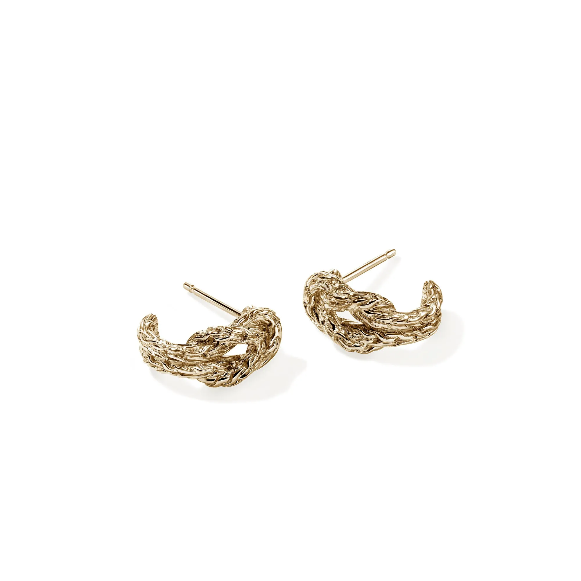 Love Knot Hoop Earring, Gold, 13MM|EGG98782 sold by John Hardy product image thumbnail 3
