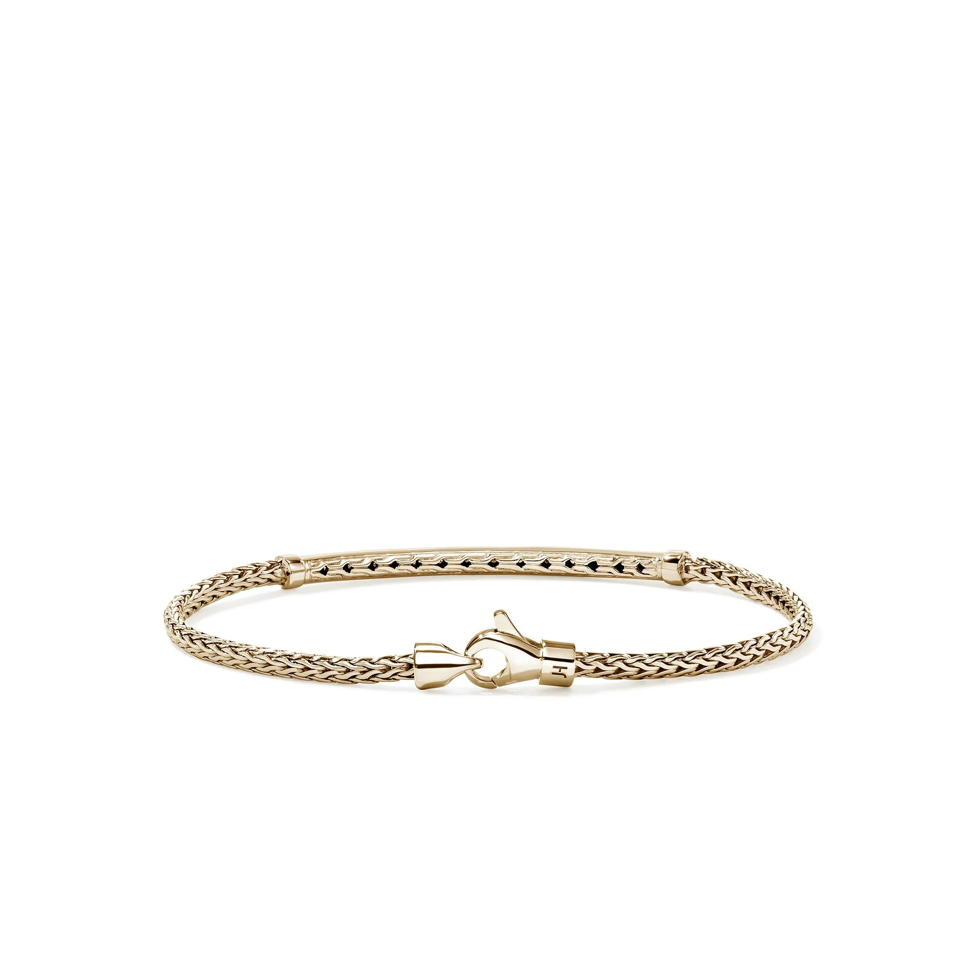 JH Essential Pavé Bracelet, Gold, Diamonds, 2.5MM|BUGGX987082DI sold by John Hardy product image thumbnail 4