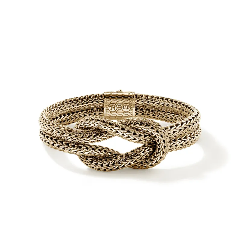 Love Knot Bracelet, Gold, 13MM|BUGG901034 sold by John Hardy