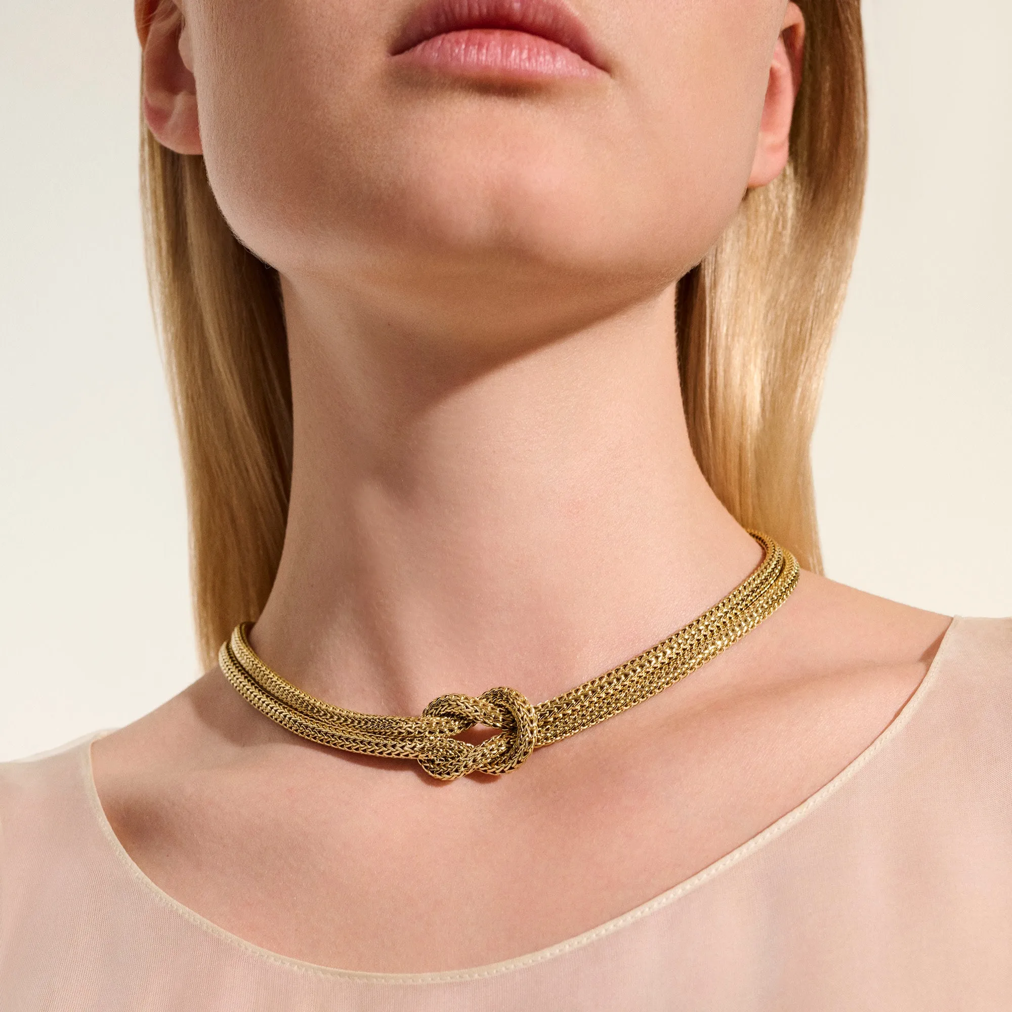 Love Knot Necklace, Gold, 10MM|NGG98778 sold by John Hardy product image thumbnail 5