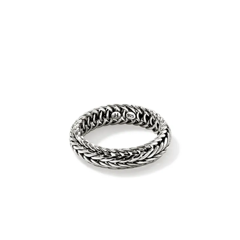Icon Chevron Band Ring, Sterling Silver, 6MM|RU900341 sold by John Hardy