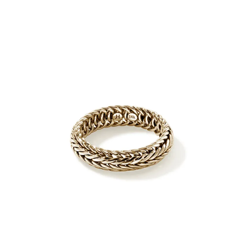 Icon Chevron Ring, Gold, 6MM|RUGG900341 sold by John Hardy