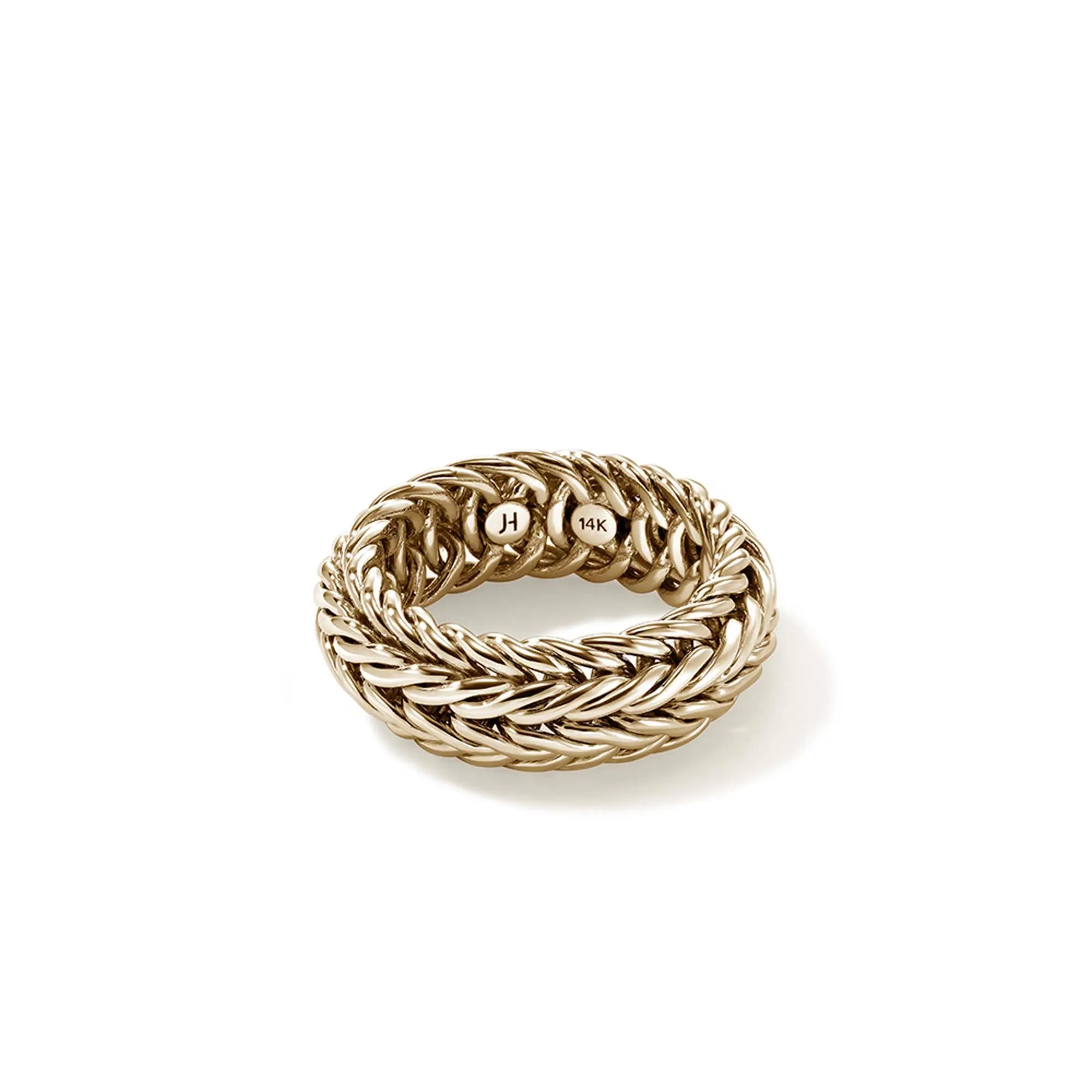 Icon Chevron Band Ring, Gold, 9MM|RUGG900358 sold by John Hardy product image thumbnail 4