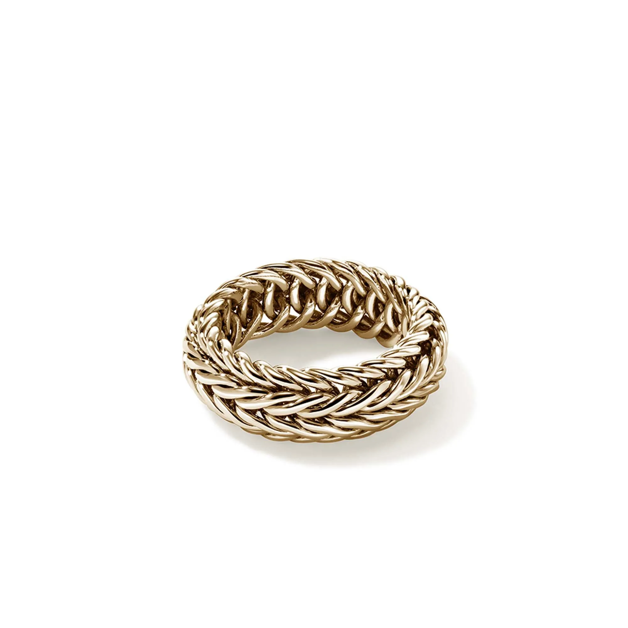 Icon Chevron Band Ring, Gold, 9MM|RUGG900358 sold by John Hardy