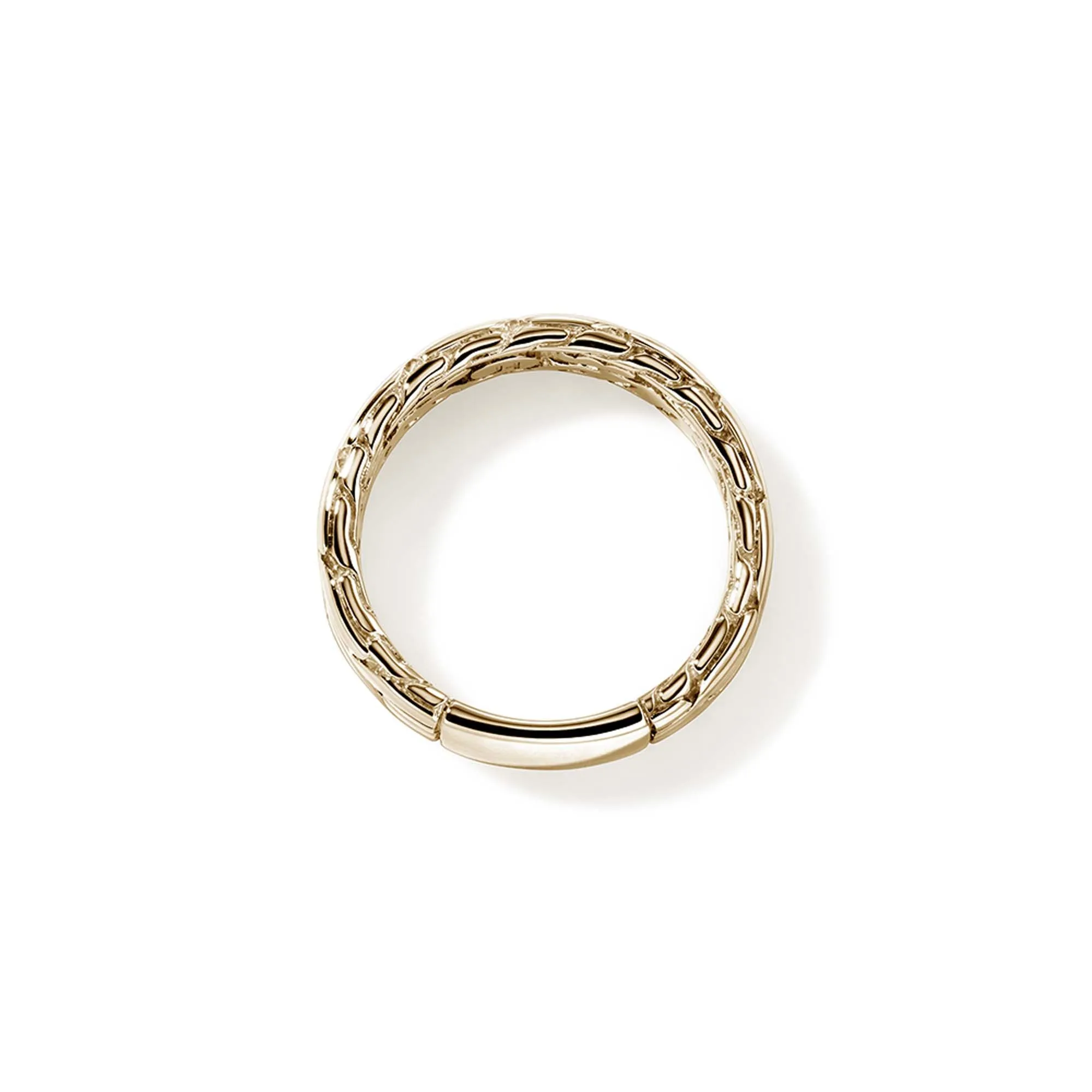 Carved Chain Ring, Gold|RMGG99842 sold by John Hardy product image thumbnail 5