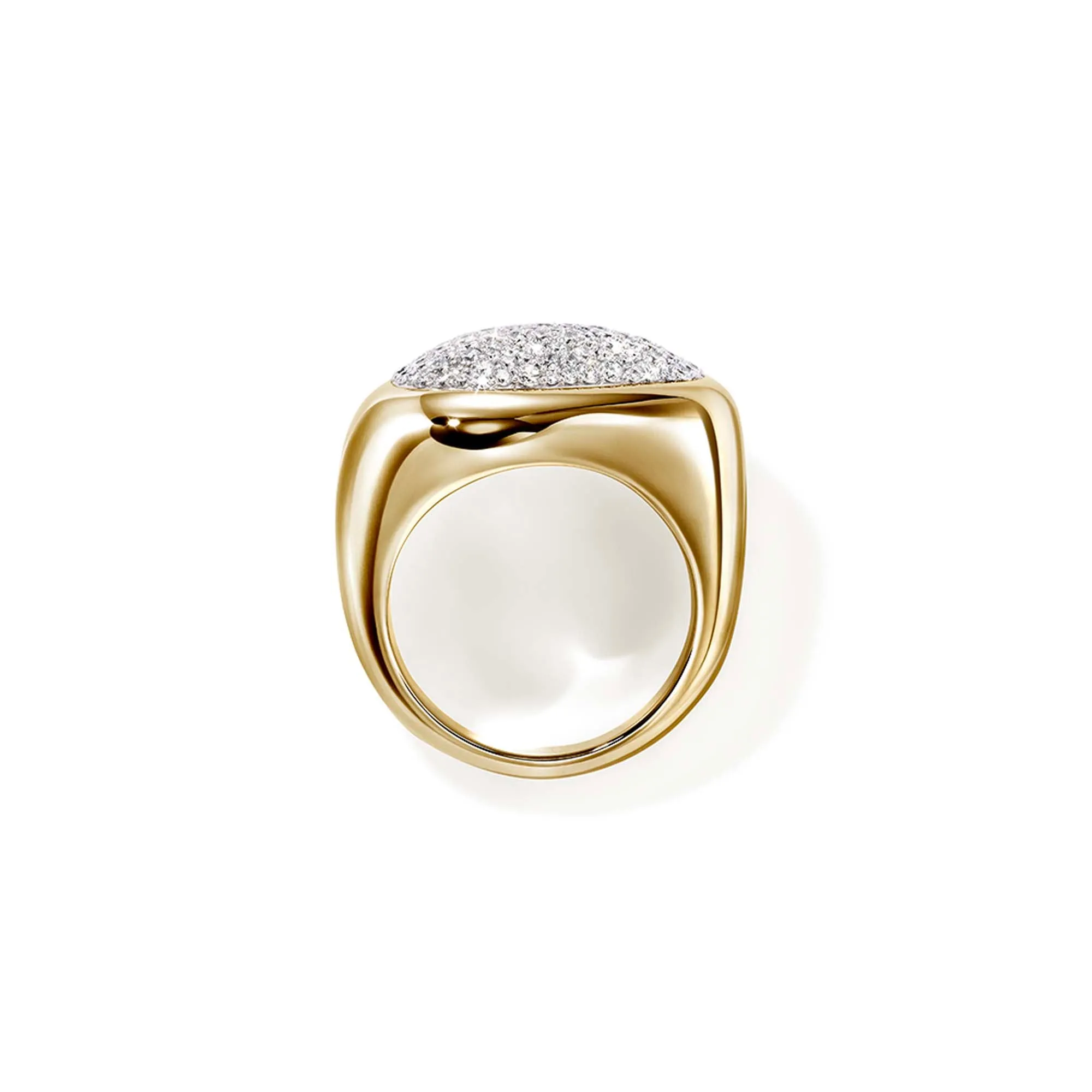 Pebble Ring, Gold, Diamonds|RGGX987462DI sold by John Hardy product image thumbnail 4