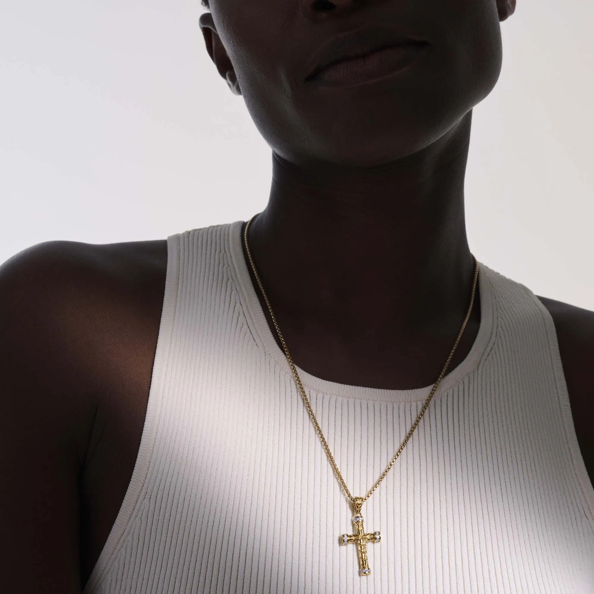 Cross Pendant, Gold, Diamonds|HMGX906162DI sold by John Hardy product image thumbnail 5