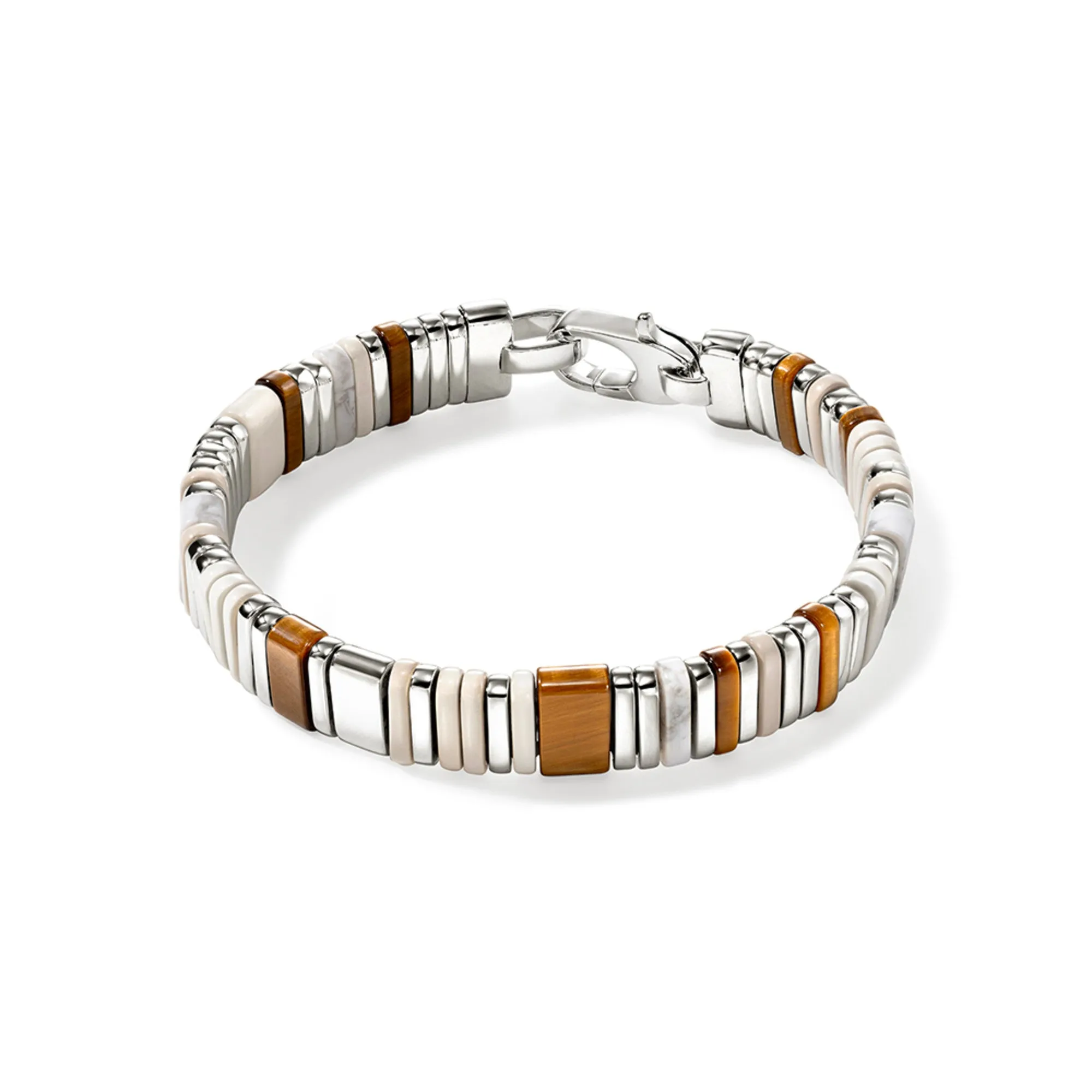 Colorblock Bracelet, Silver|BUS9010521LBRTEHL sold by John Hardy