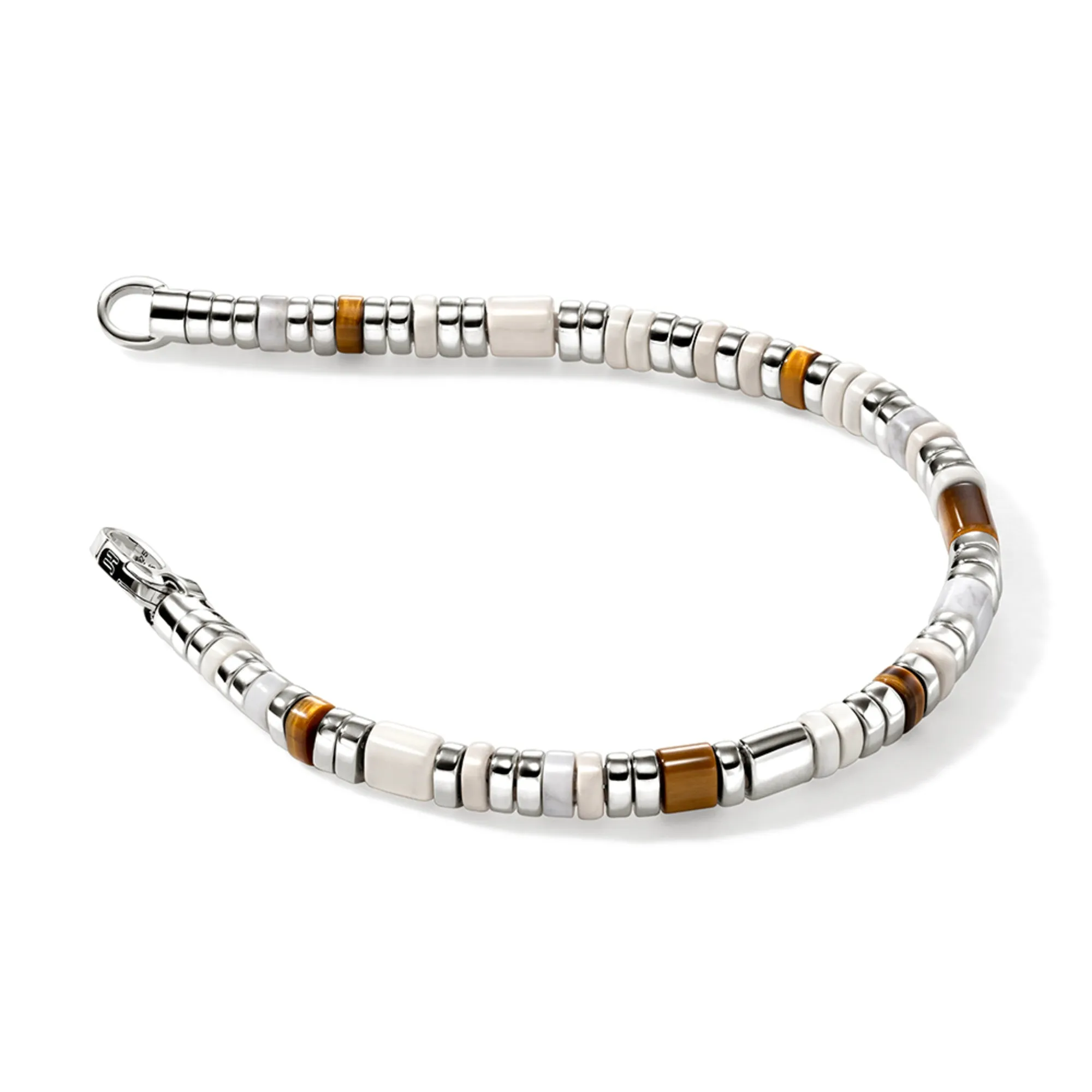 Colorblock Bracelet, Silver, Slim|BUS9012251LBRTEHL sold by John Hardy product image thumbnail 3