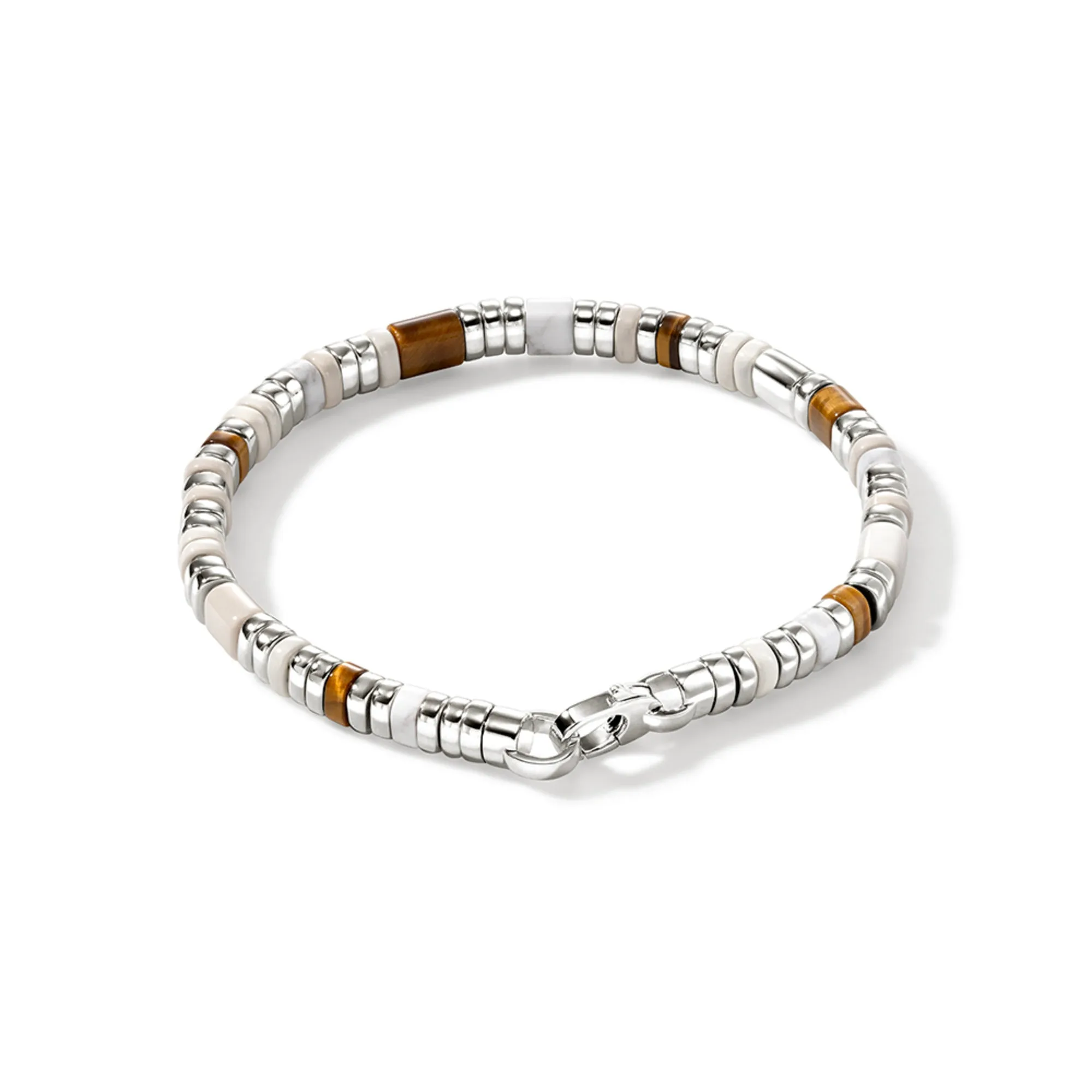 Colorblock Bracelet, Silver, Slim|BUS9012251LBRTEHL sold by John Hardy product image thumbnail 4