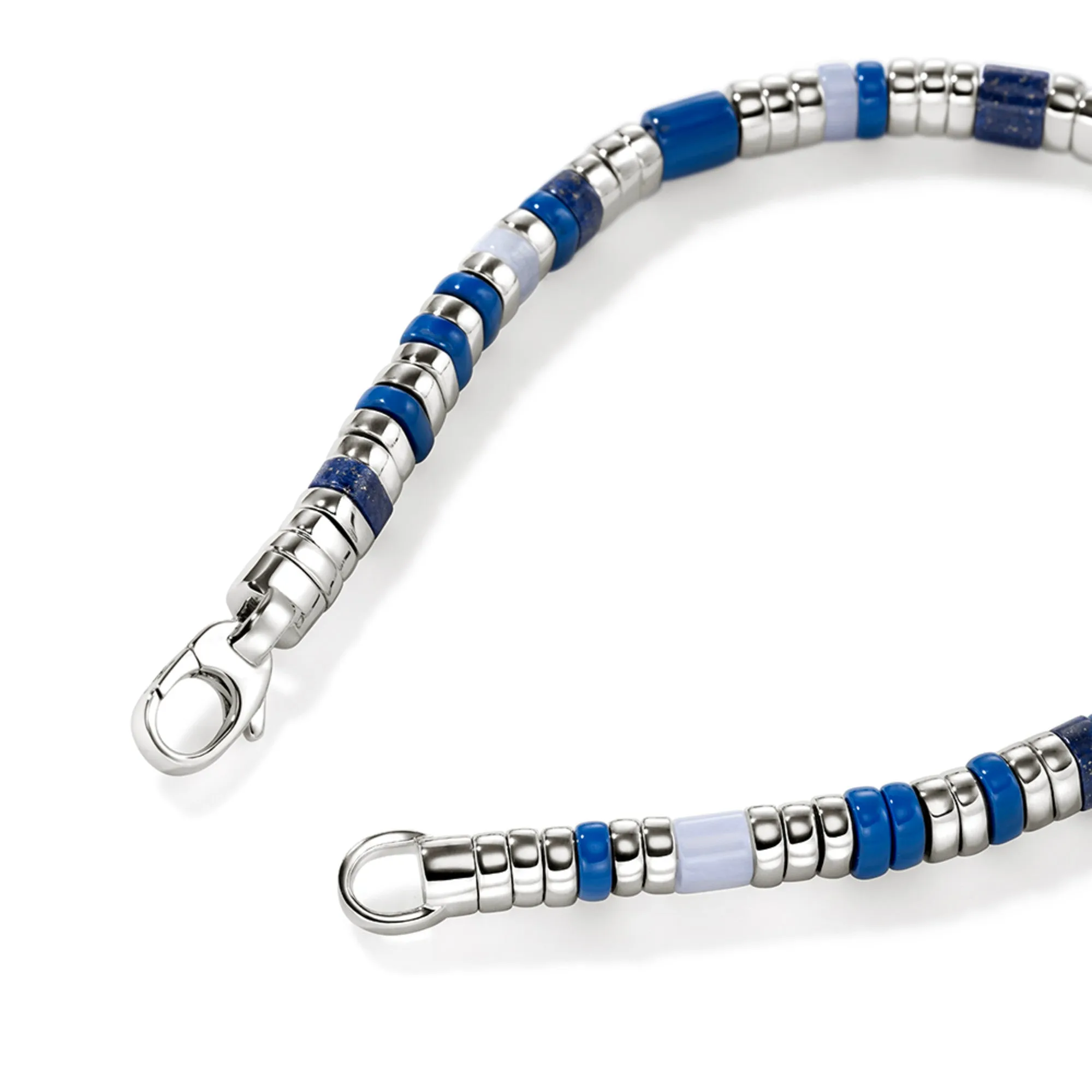 Colorblock Bracelet, Silver, Slim|BUS9012251BULPZBLA sold by John Hardy product image thumbnail 2