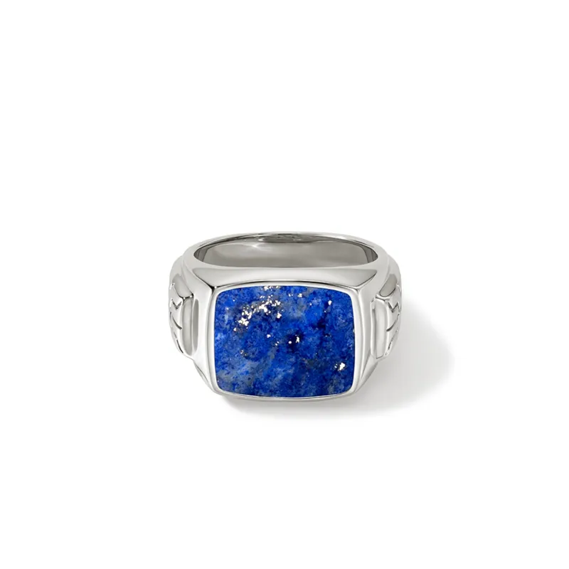 Signet Ring, Sterling Silver|RMS986781LPZ sold by John Hardy