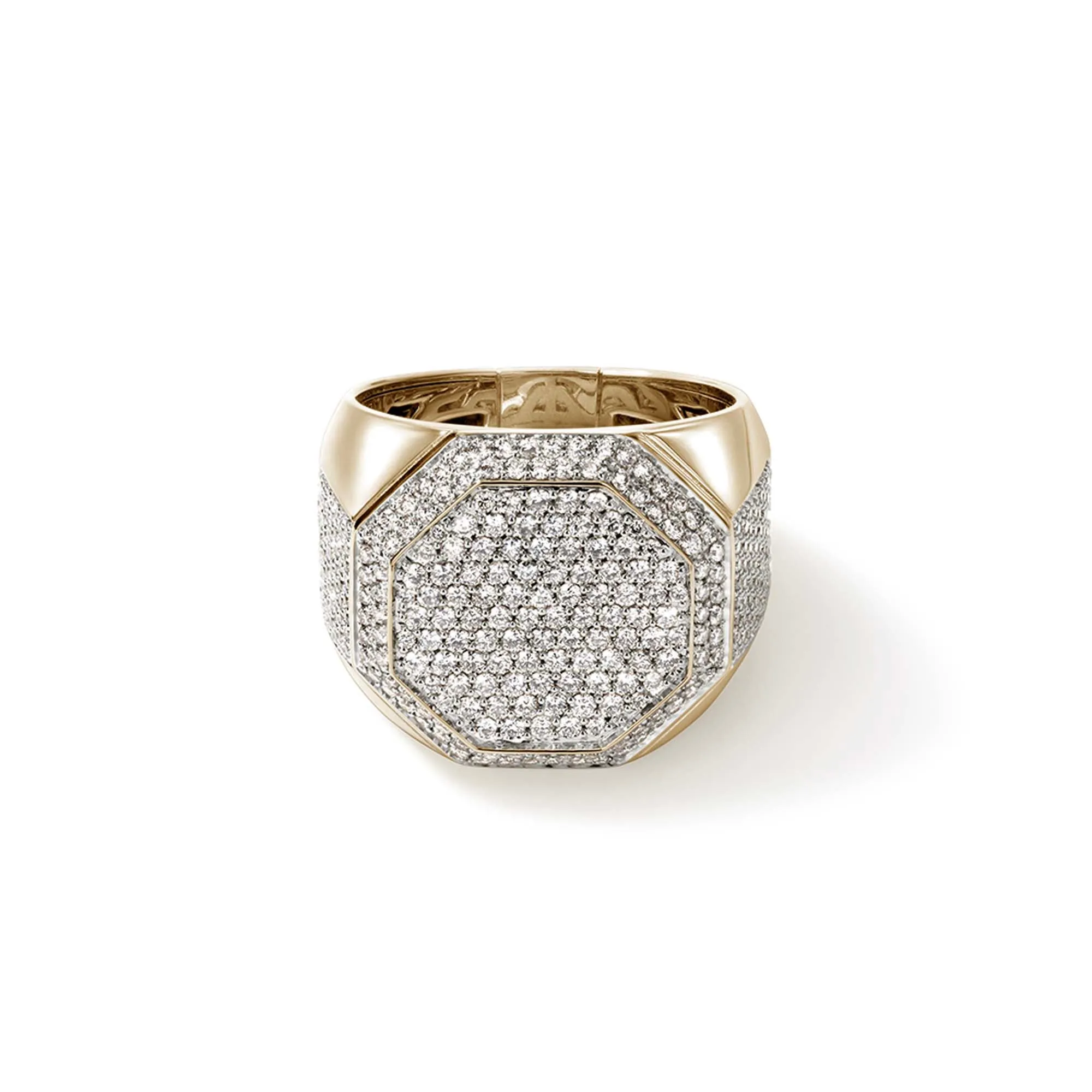 Signet Ring, Gold, Diamonds|RMGGX9011522DI sold by John Hardy