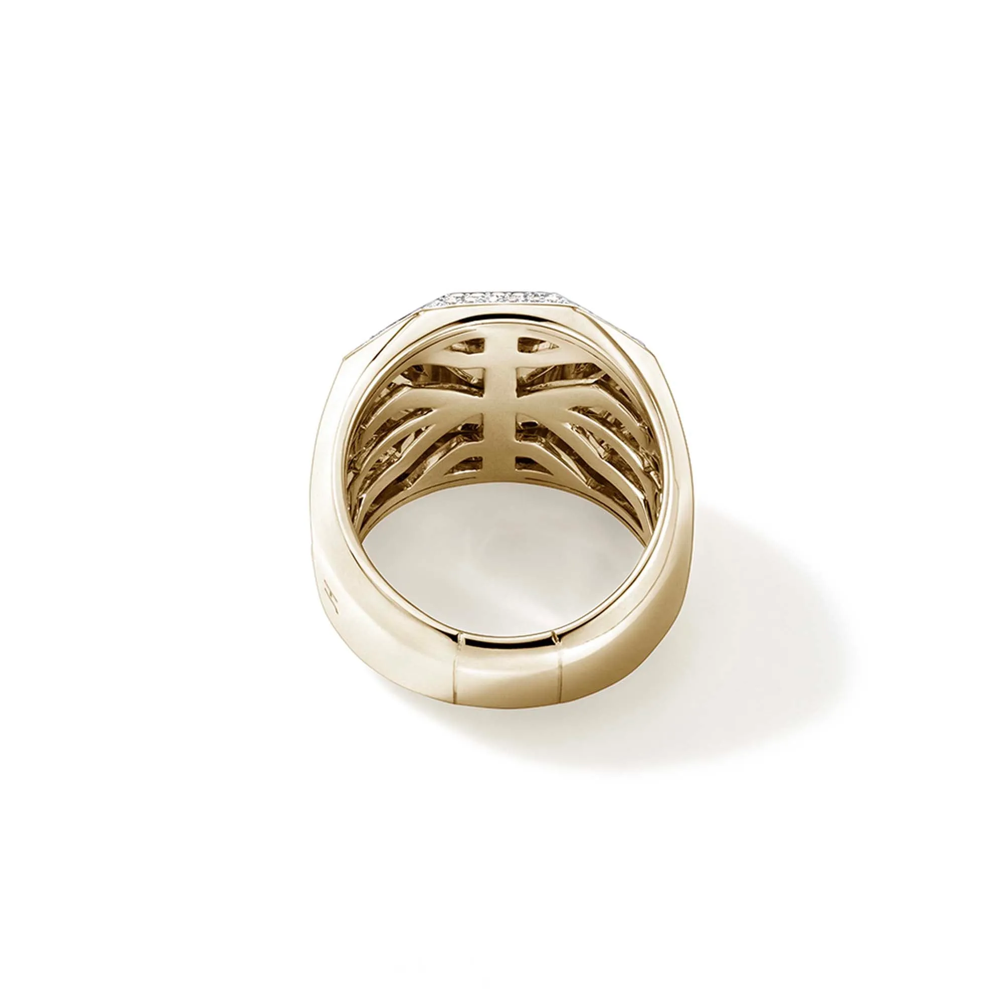 Signet Ring, Gold, Diamonds|RMGGX9011522DI sold by John Hardy product image thumbnail 5