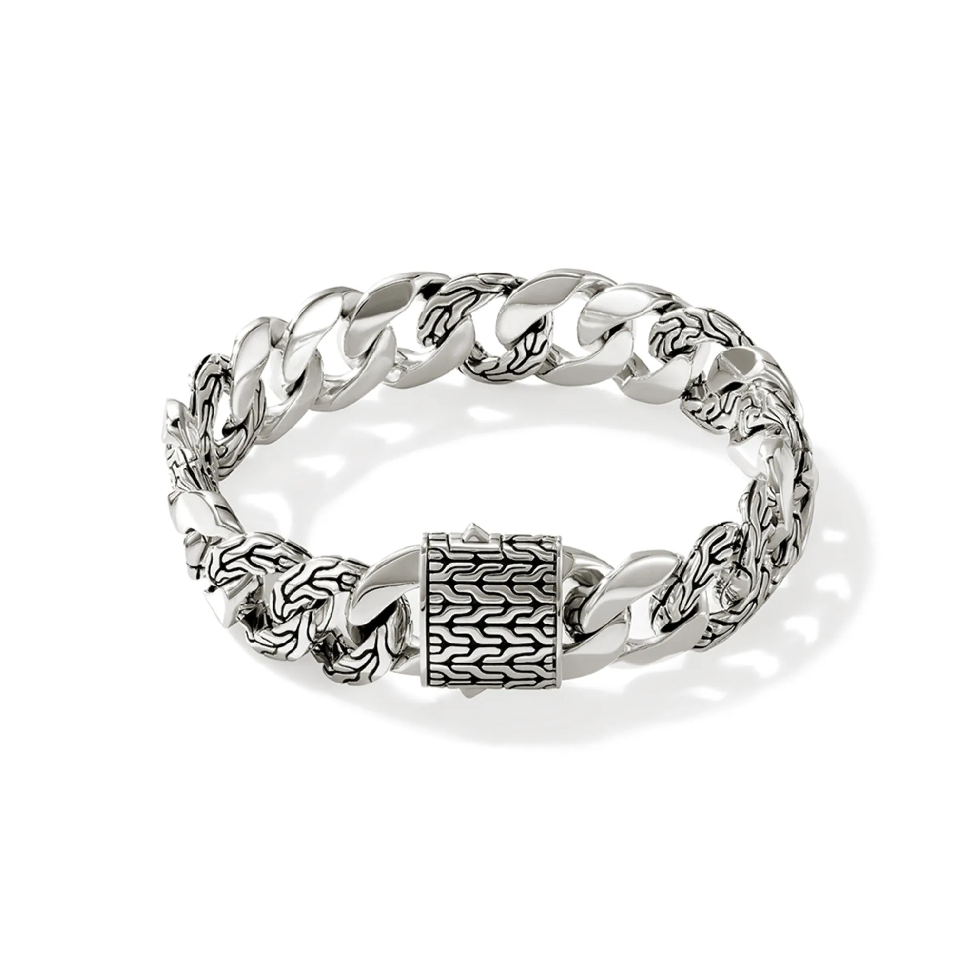 Curb Bracelet, Sterling Silver, 14MM|BU901237 sold by John Hardy product image thumbnail 4