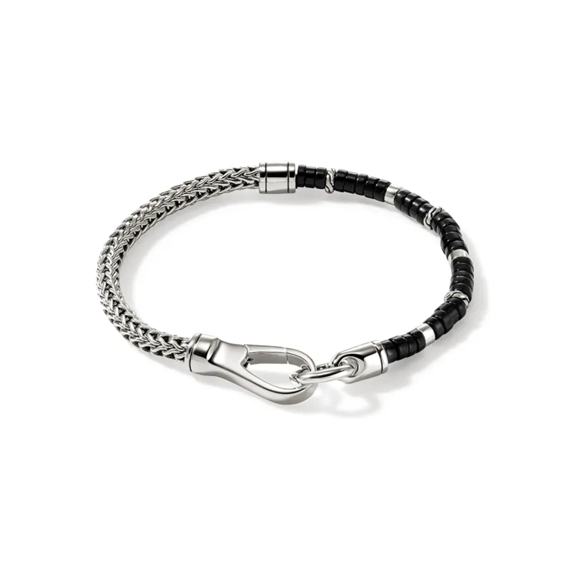 Heishi Chain Bracelet, Sterling Silver, Hardstones|BUS9012521BON sold by John Hardy