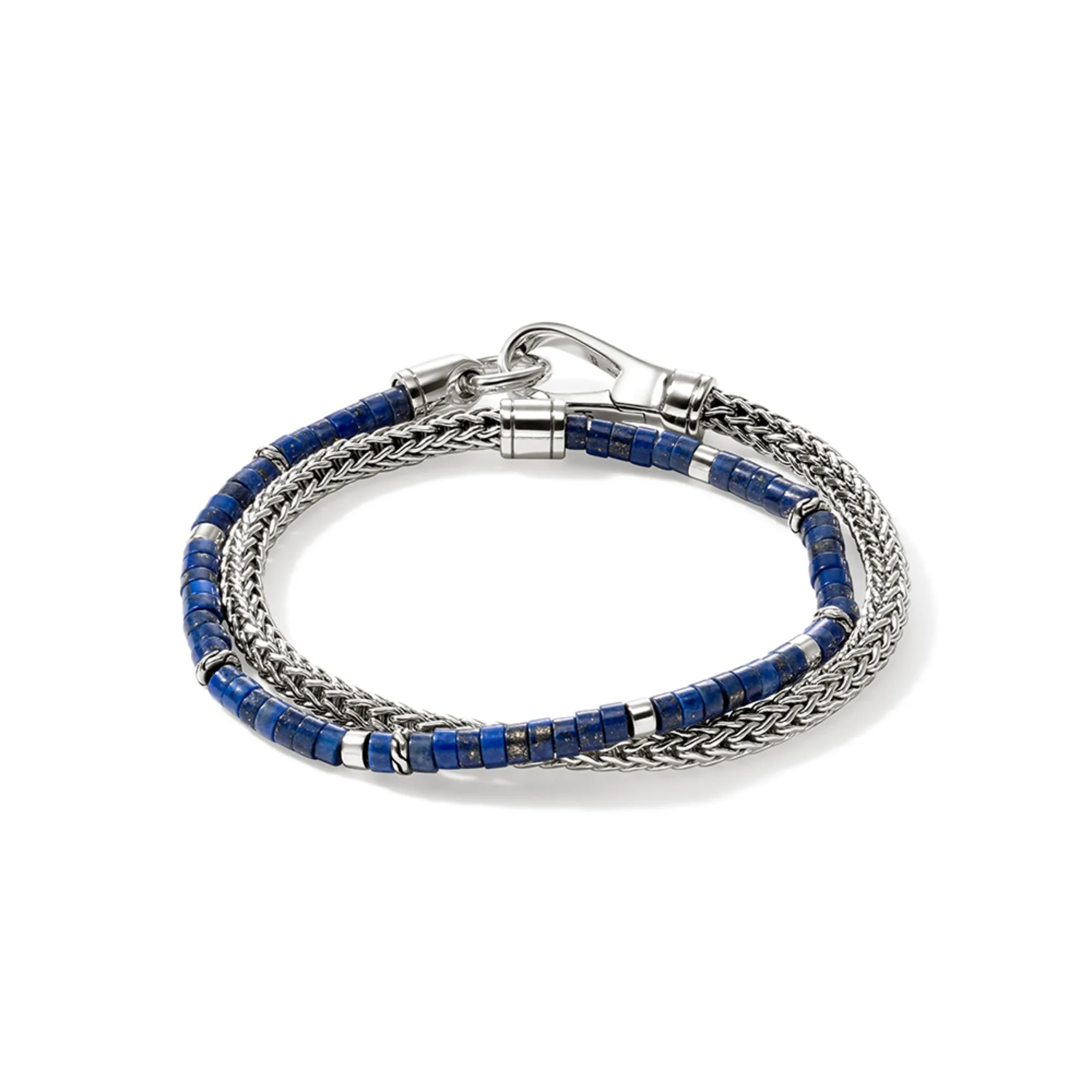 Heishi Chain Wrap, Sterling Silver, Hardstones|BUS9012551LPZ sold by John Hardy product image thumbnail 4