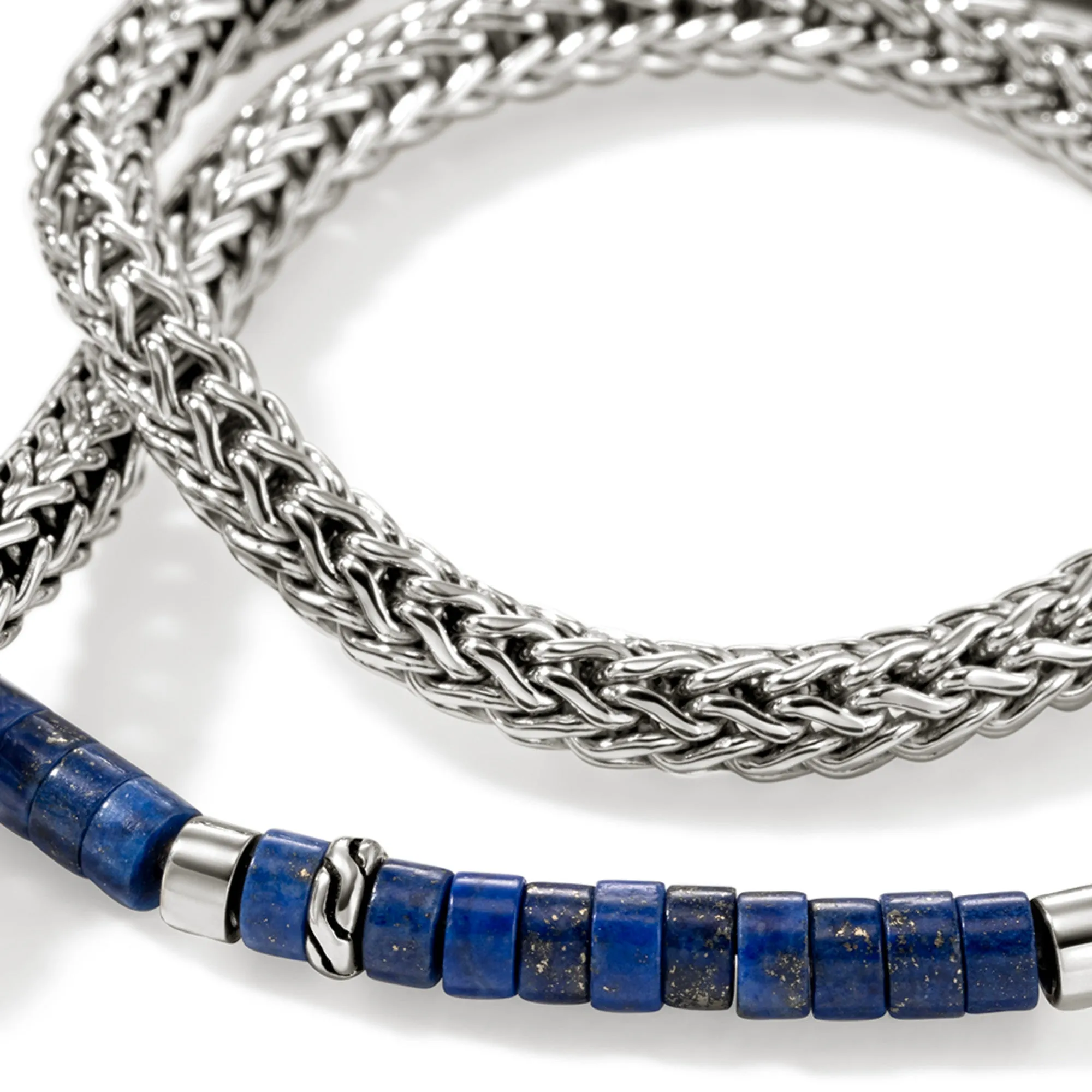Heishi Chain Wrap, Sterling Silver, Hardstones|BUS9012551LPZ sold by John Hardy product image thumbnail 2
