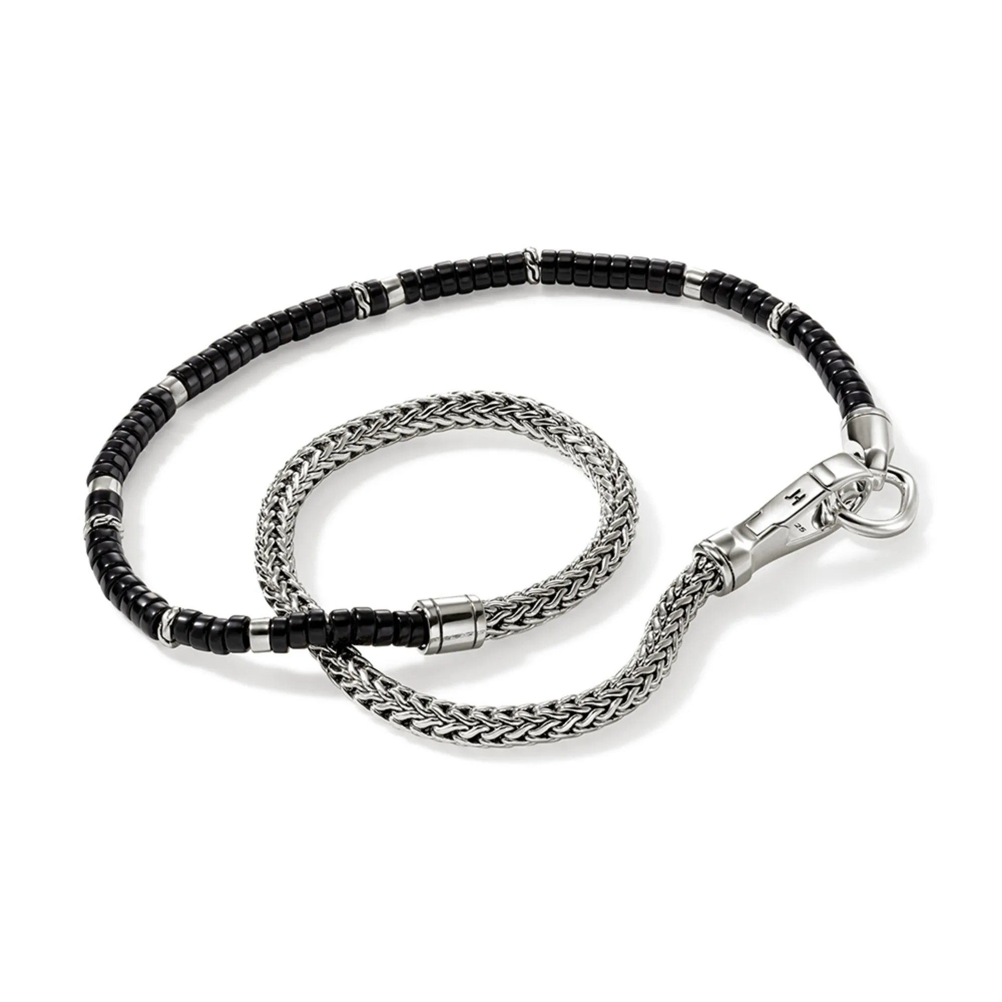 Heishi Chain Wrap, Sterling Silver, Hardstones|BUS9012551BON sold by John Hardy product image thumbnail 3