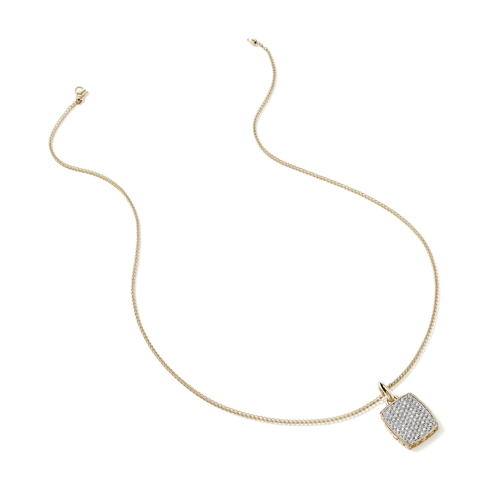 Tag Necklace, Gold, Diamonds|NMGGX9010802DI sold by John Hardy product image thumbnail 3