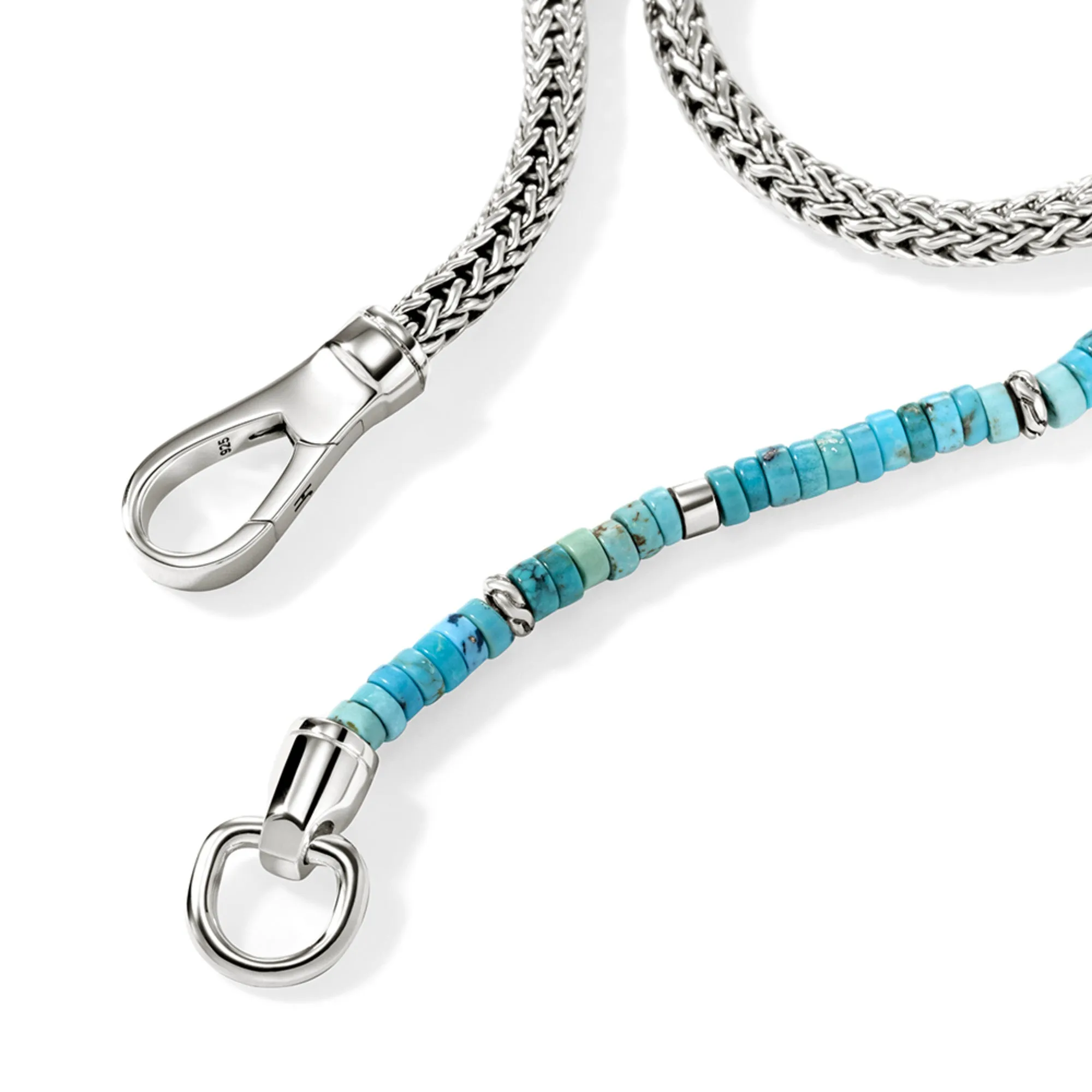 Heishi Chain Wrap, Sterling Silver, Hardstones|BUS9012551TQ sold by John Hardy product image thumbnail 2