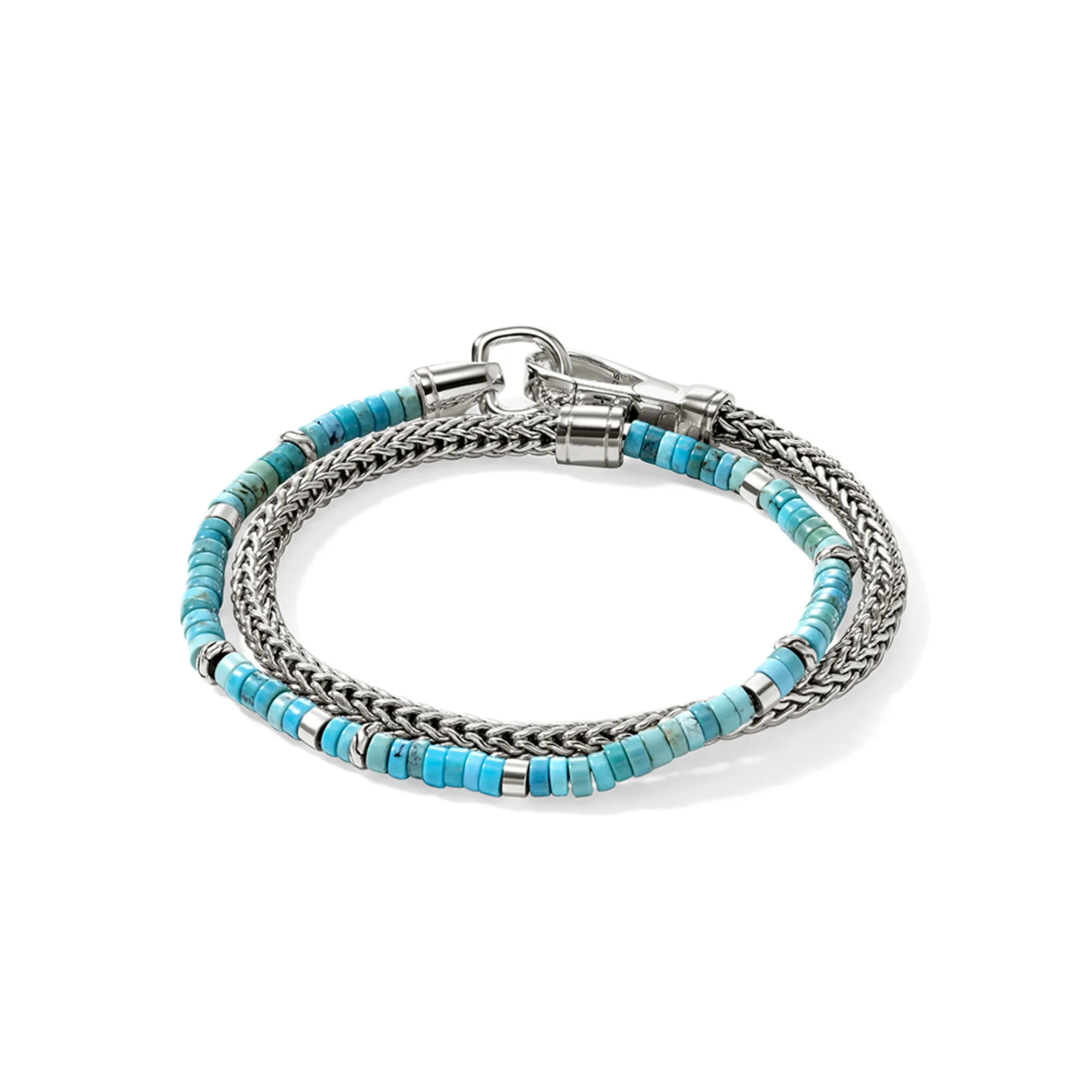 Heishi Chain Wrap, Sterling Silver, Hardstones|BUS9012551TQ sold by John Hardy product image thumbnail 4