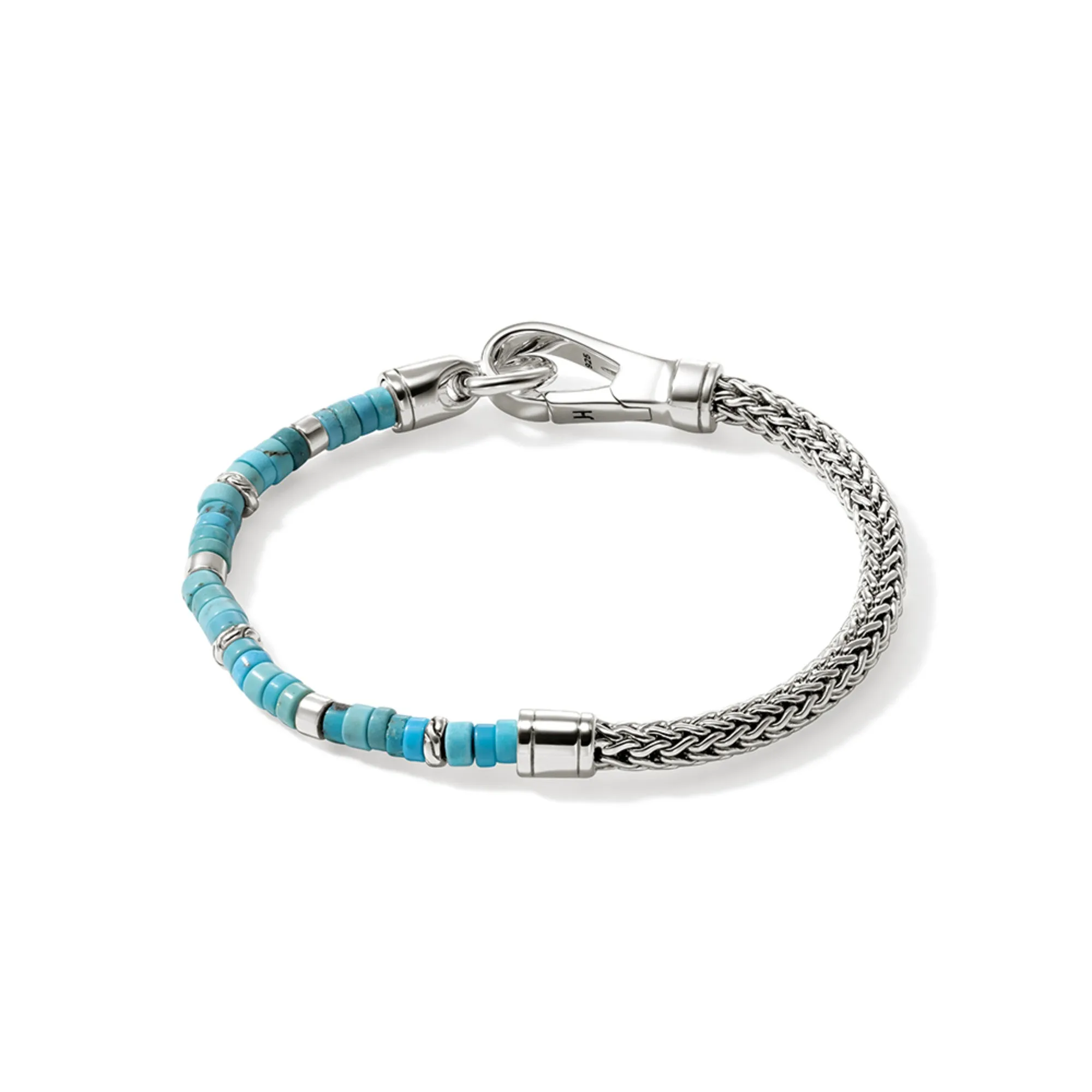 Heishi Chain Bracelet, Sterling Silver, Hardstones|BUS9012521TQ sold by John Hardy product image thumbnail 4