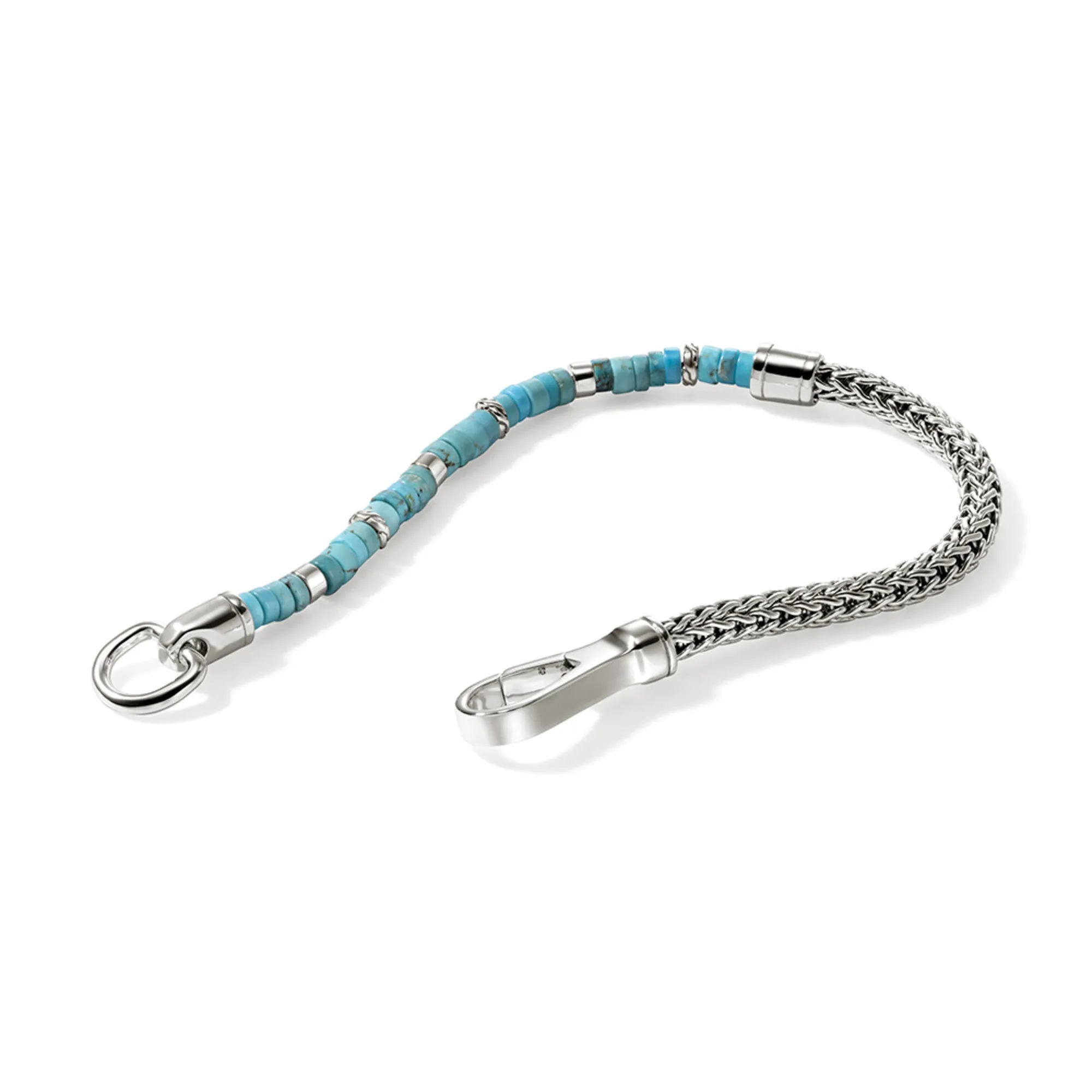 Heishi Chain Bracelet, Sterling Silver, Hardstones|BUS9012521TQ sold by John Hardy product image thumbnail 3