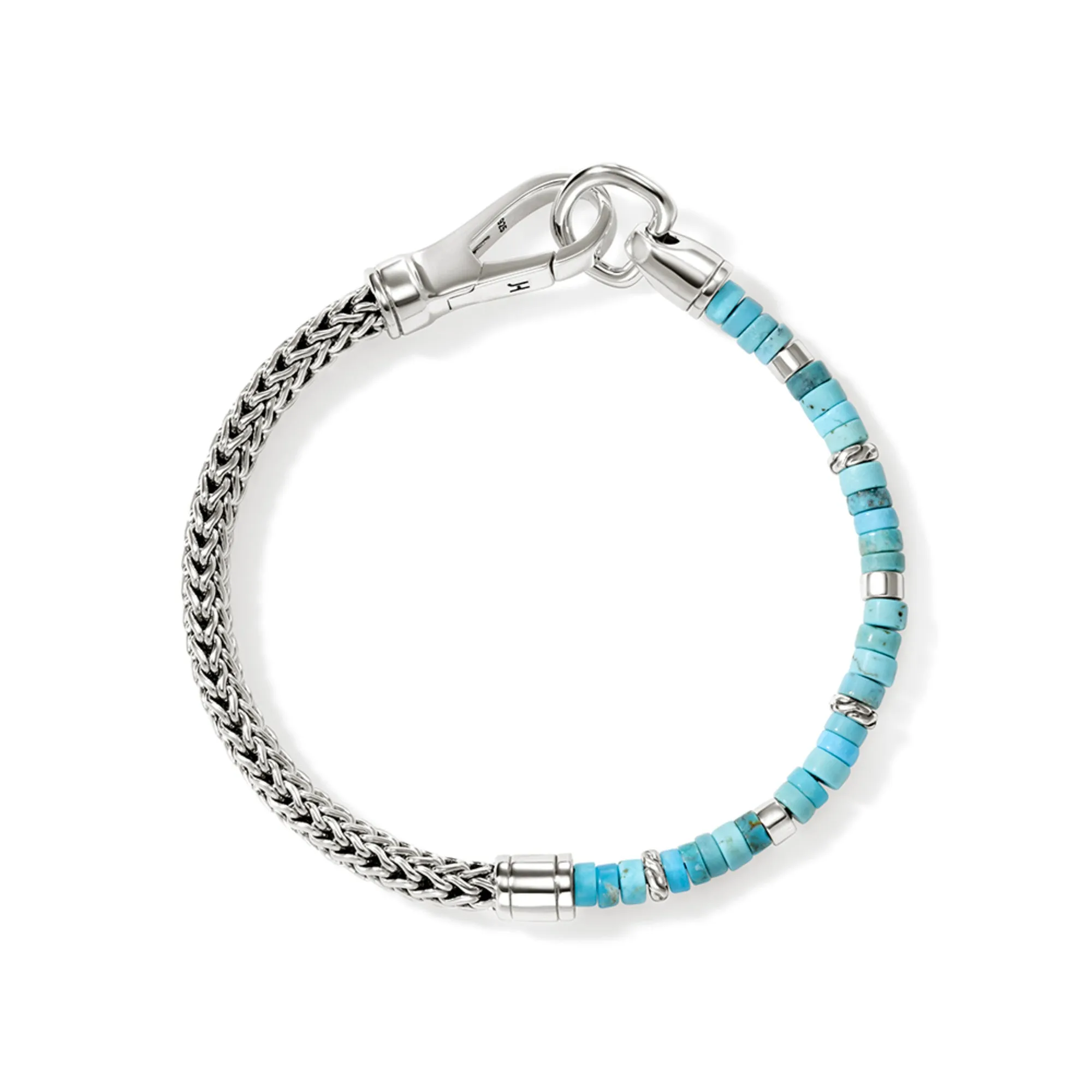 Heishi Chain Bracelet, Sterling Silver, Hardstones|BUS9012521TQ sold by John Hardy product image thumbnail 5