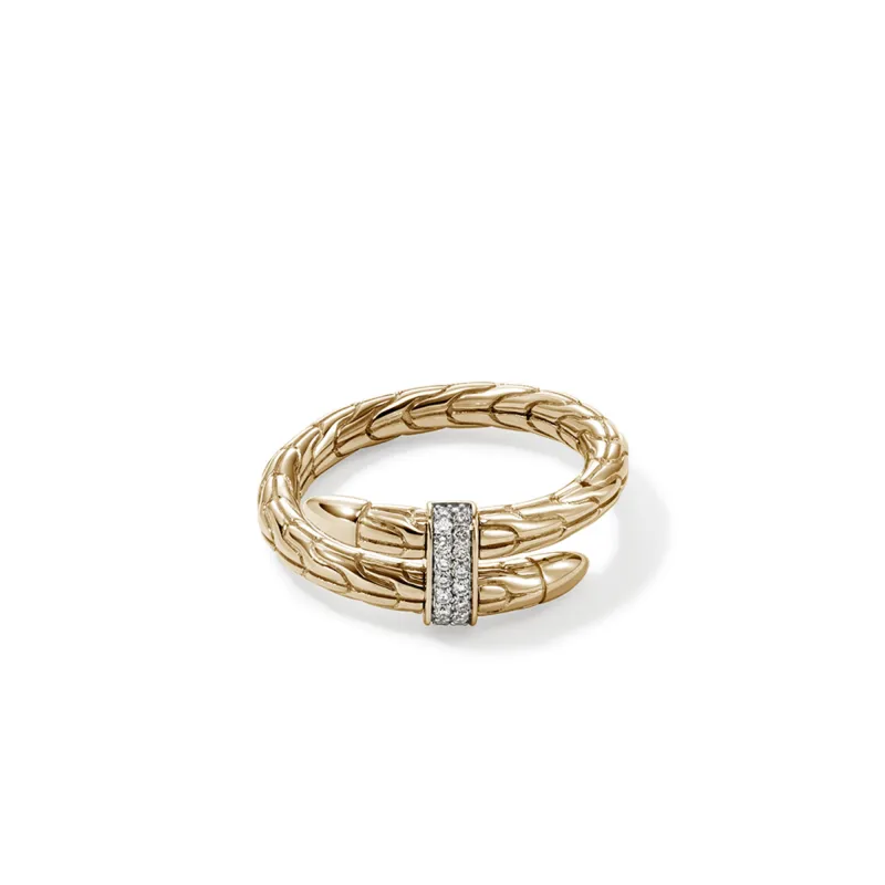 Spear Ring, Gold, Diamonds|RGGX986802DI sold by John Hardy