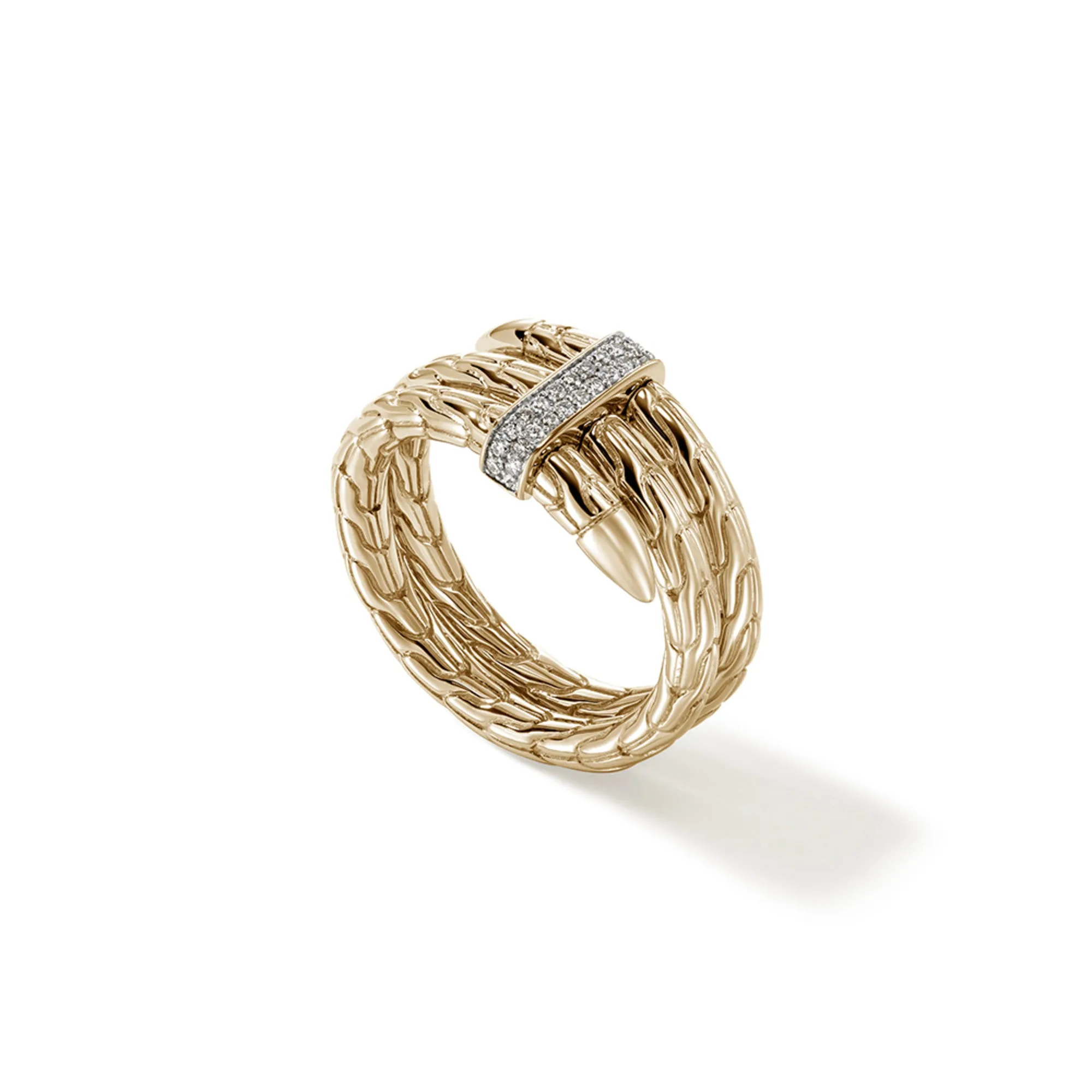 Spear Ring, Gold, Diamonds, Wide|RGGX986812DI sold by John Hardy product image thumbnail 3