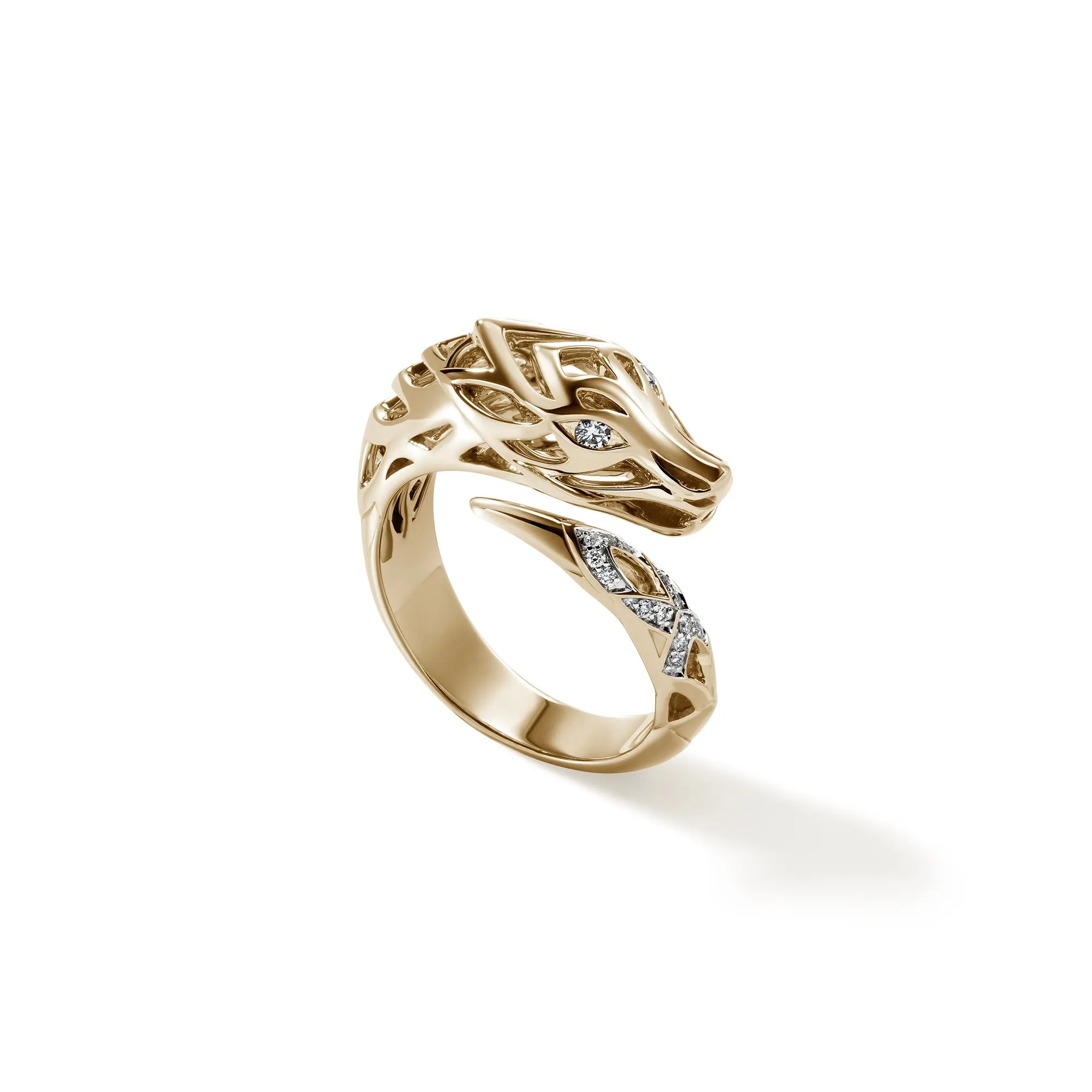Naga Ring, Gold, Diamonds|RGGX603552DI sold by John Hardy product image thumbnail 3