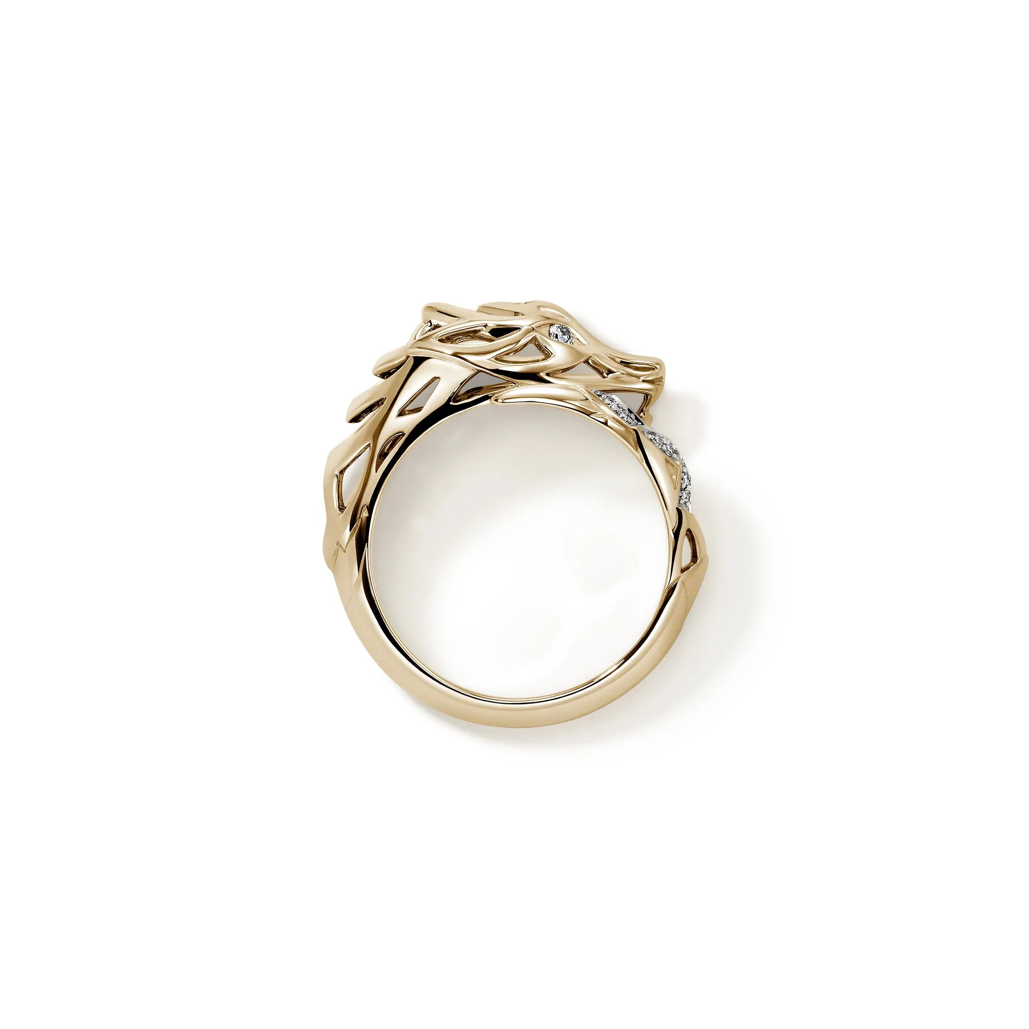 Naga Ring, Gold, Diamonds|RGGX603552DI sold by John Hardy product image thumbnail 5