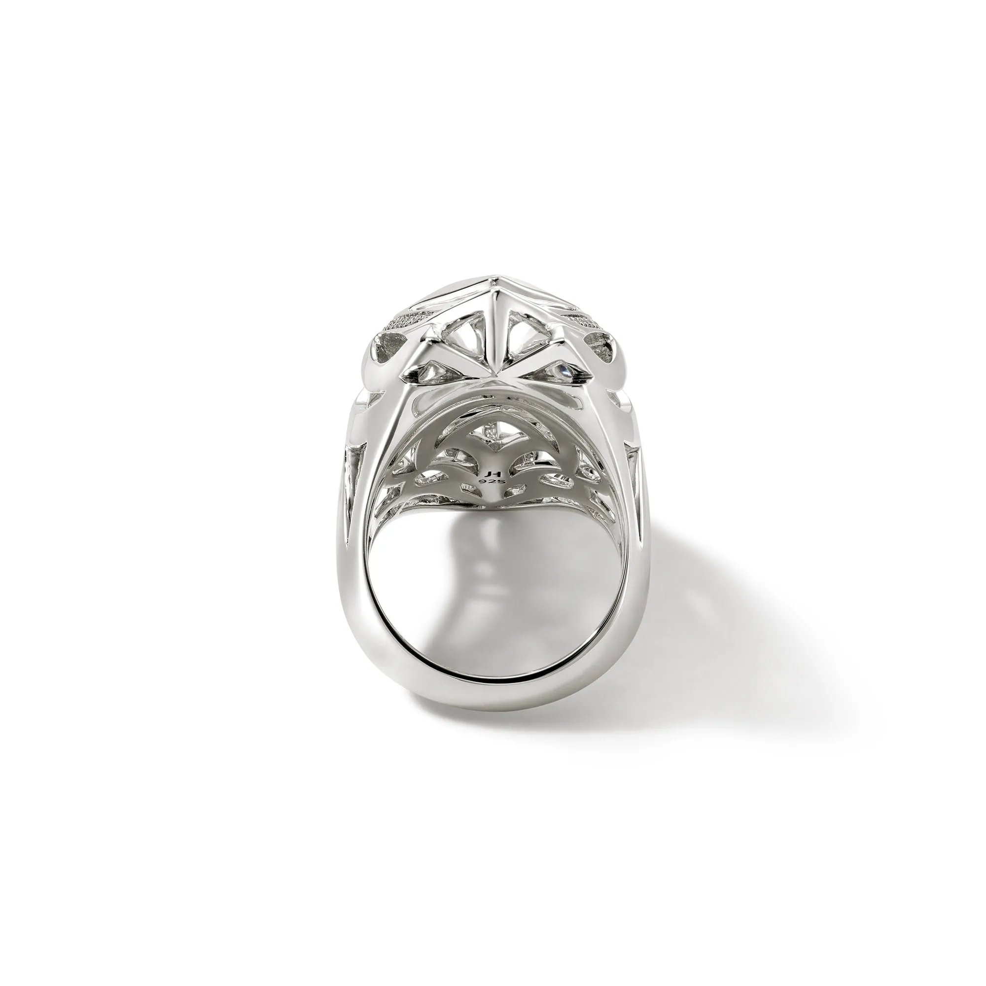 Naga Ring, Sterling Silver, Diamonds|RBP6034112BSPDI sold by John Hardy product image thumbnail 4
