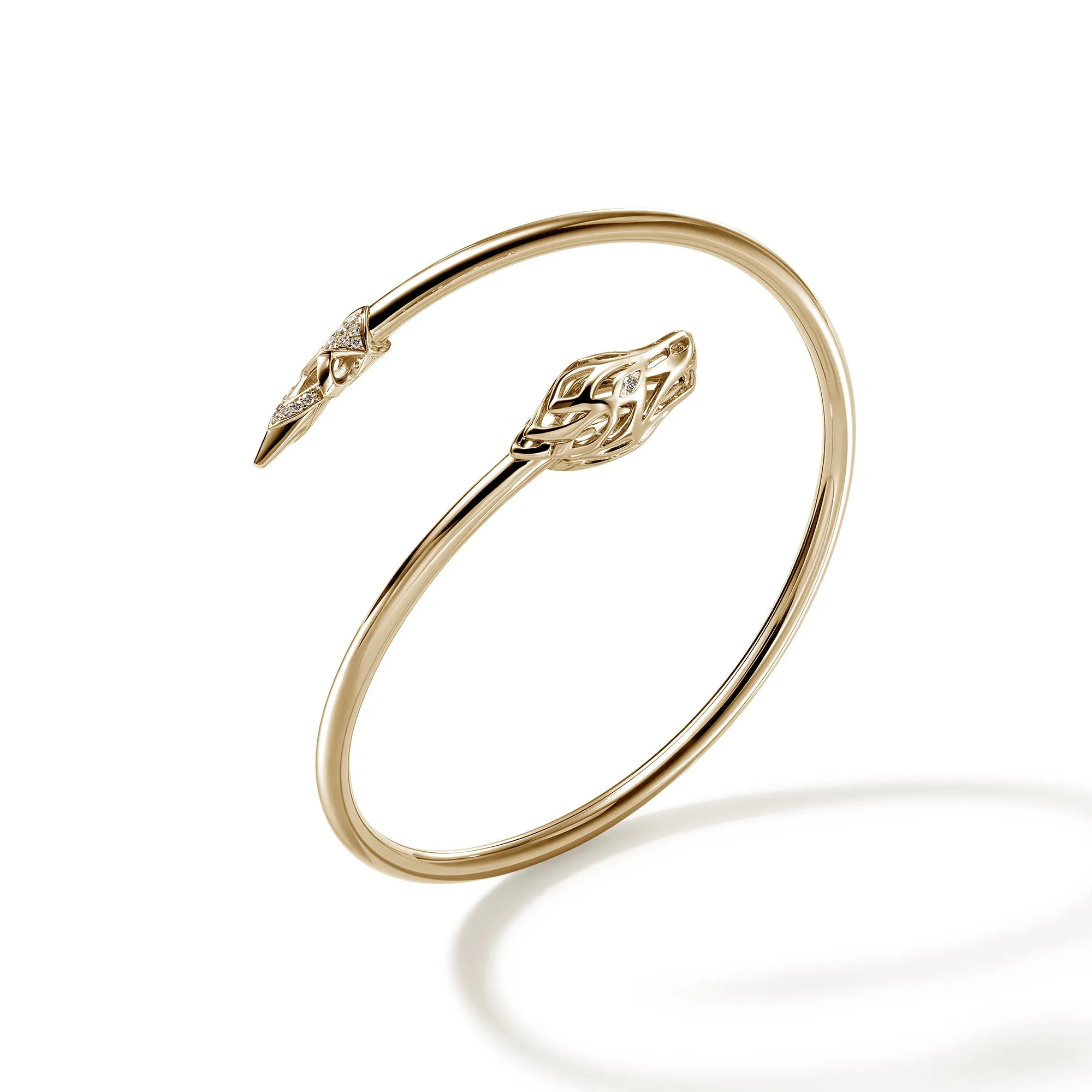Naga Cuff, Gold, Diamonds, Slim|CGGX6034422DI sold by John Hardy product image thumbnail 3