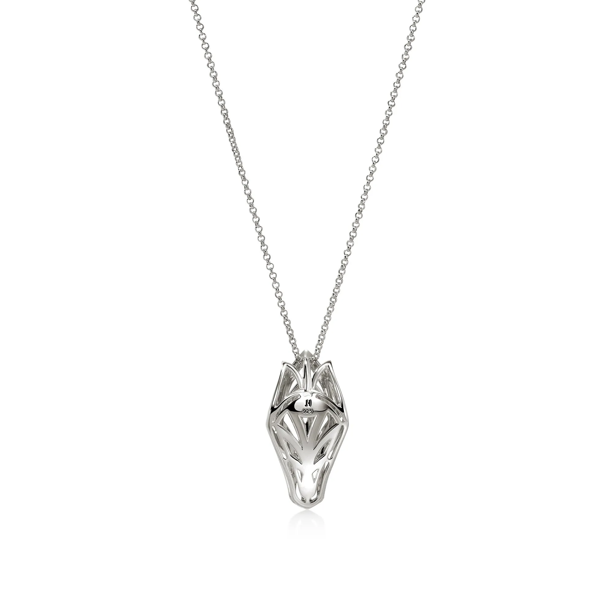 Naga Pendant Necklace, Silver, Diamonds|NBS6034511BSPDI sold by John Hardy product image thumbnail 4