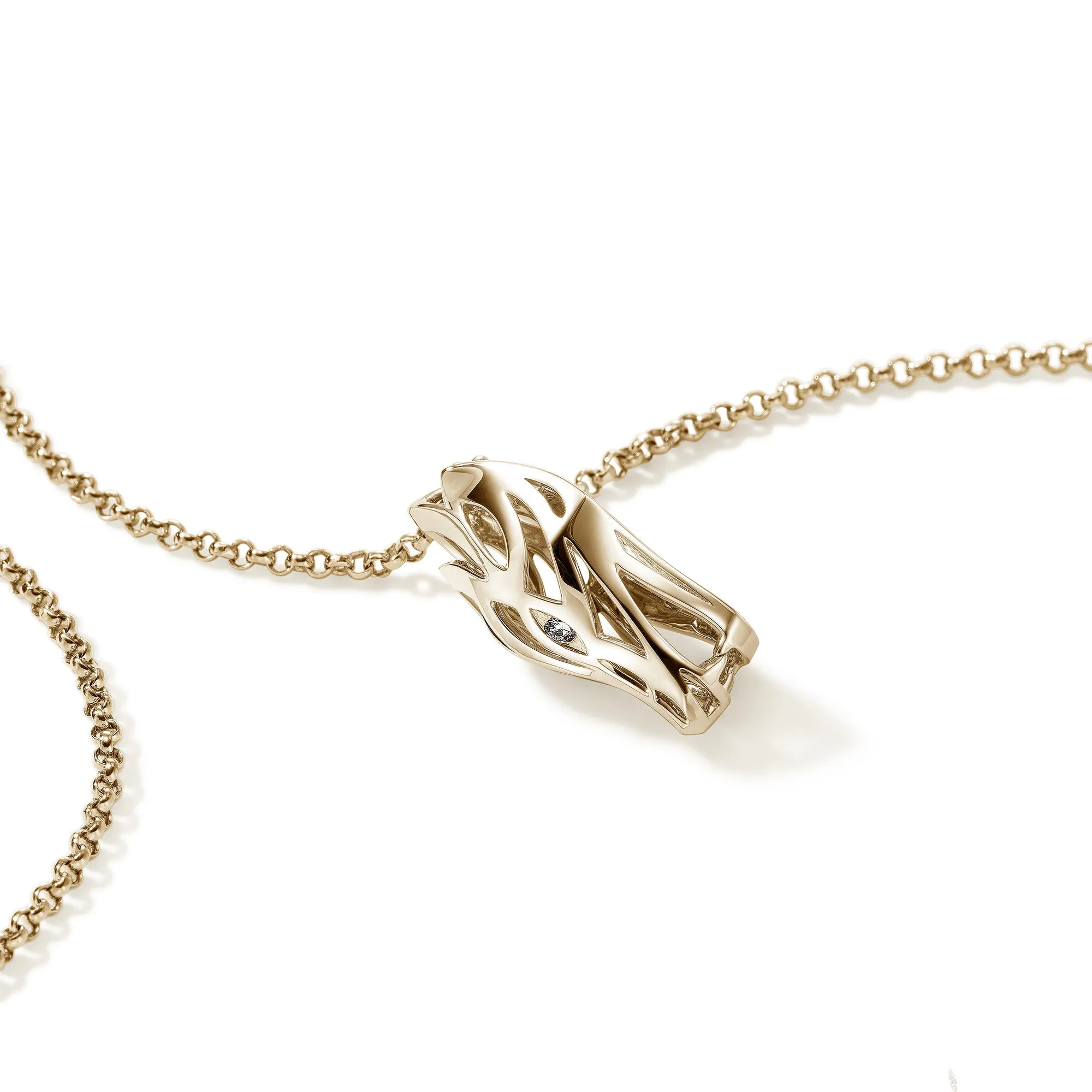 Naga Pendant Necklace, Gold|NGGX603462DI sold by John Hardy product image thumbnail 3