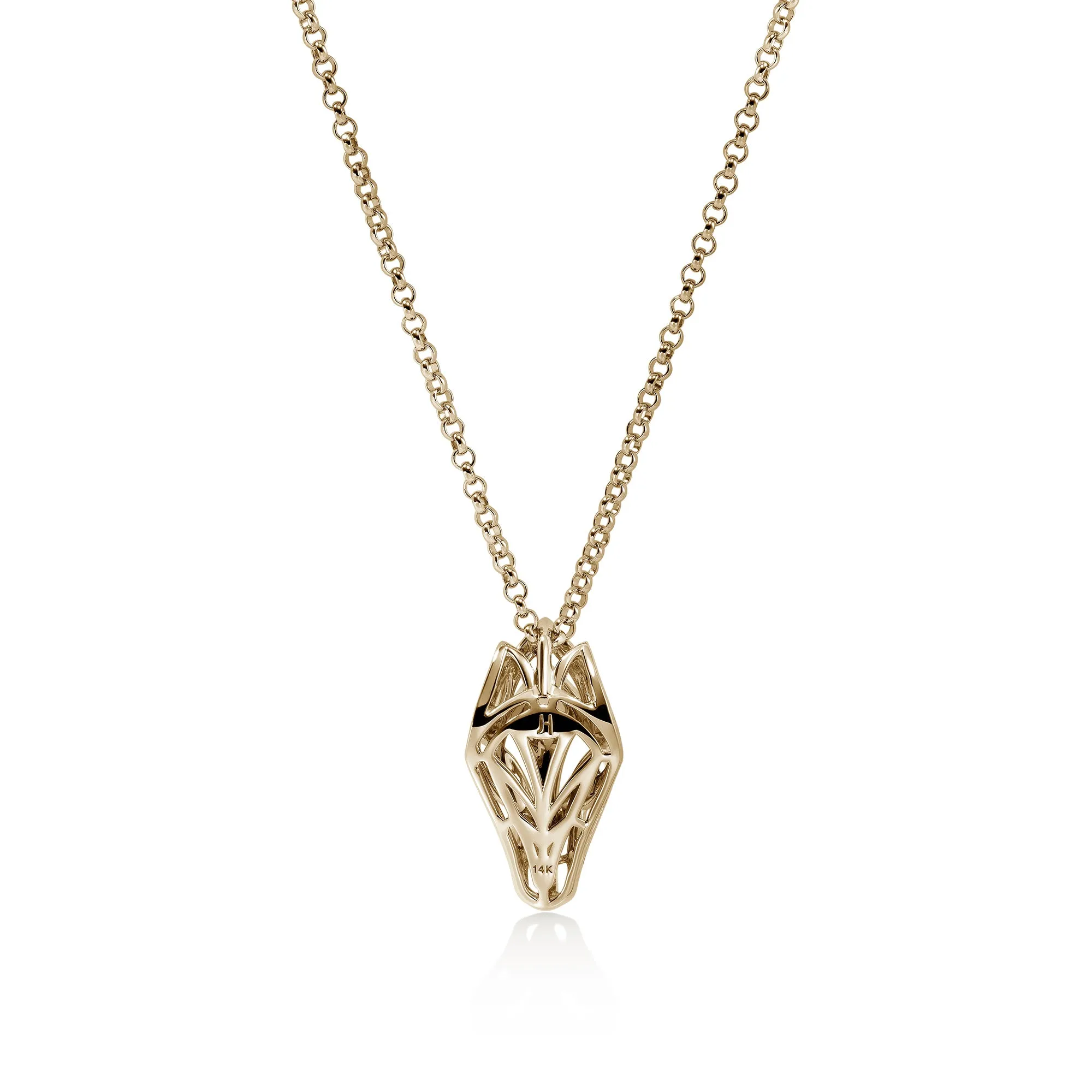 Naga Pendant Necklace, Gold|NGGX603462DI sold by John Hardy product image thumbnail 4