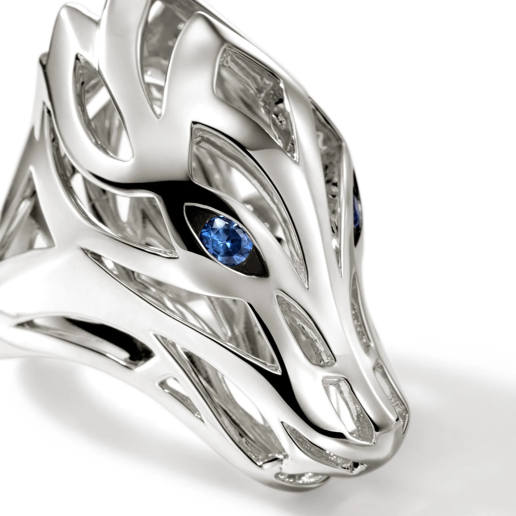 Naga Saddle Ring, Sterling Silver|RBS603411BSP sold by John Hardy product image thumbnail 2
