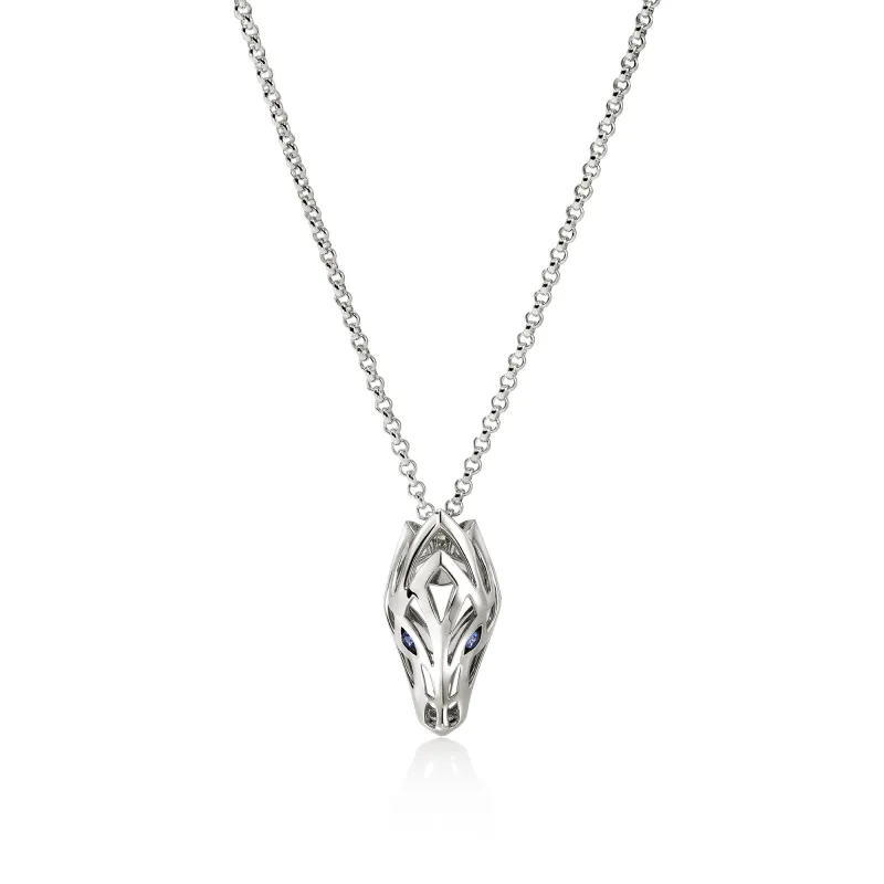 Naga Pendant Necklace, Sterling Silver|NBS603461BSP sold by John Hardy